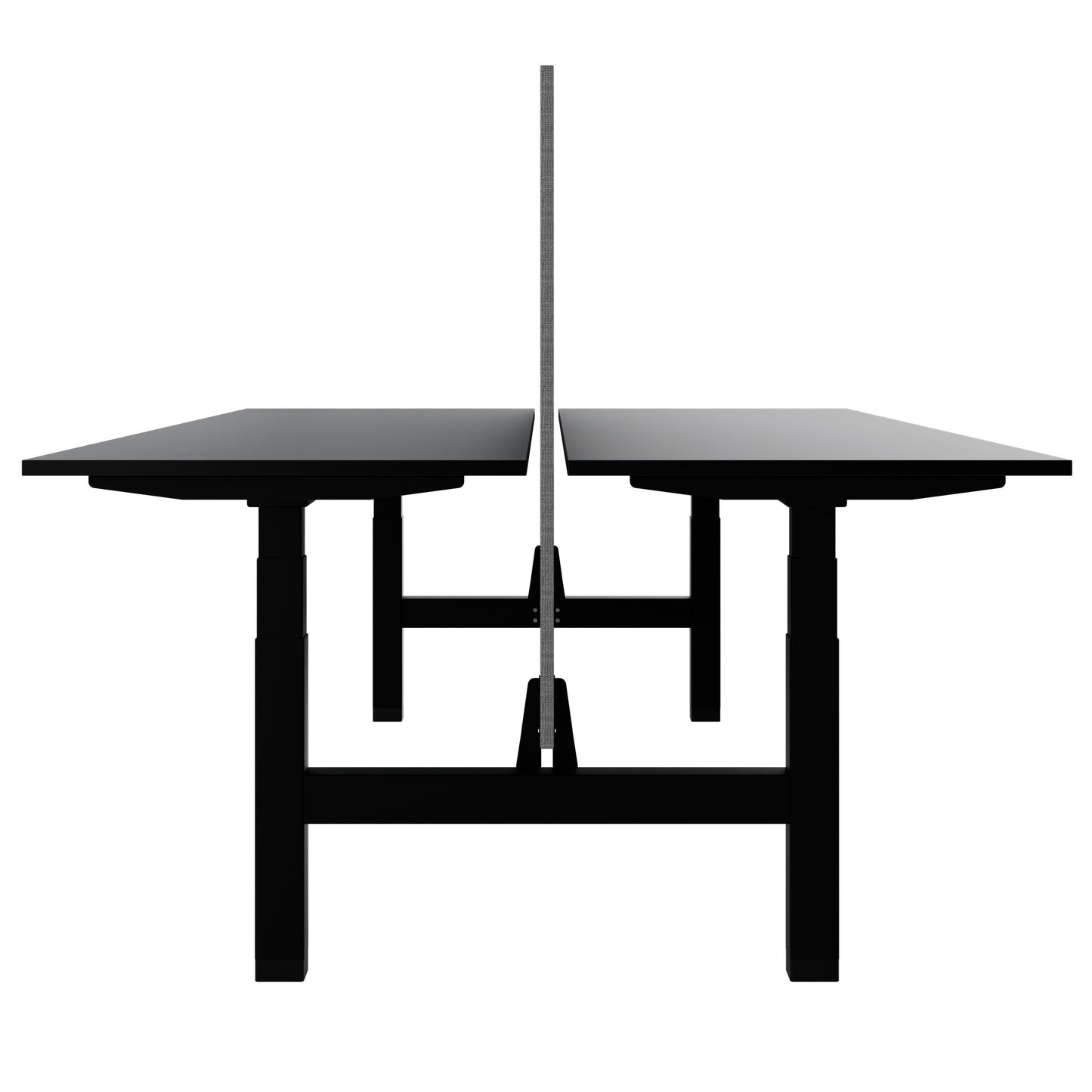 Bureau TELDRA Pro Team | 1600-1800 mm, réglable en hauteur électriquement, noir