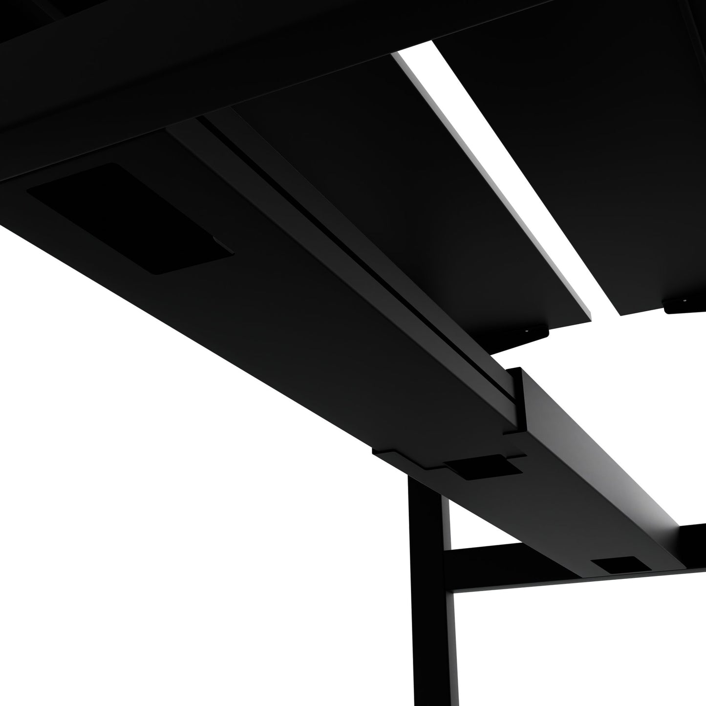 Bureau TELDRA Pro Team | 1600-1800 mm, réglable en hauteur électriquement, noir