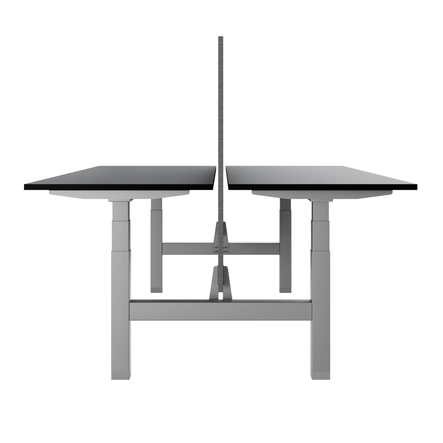 Bureau TELDRA Pro Team | 1600-1800 mm, réglable en hauteur électriquement, noir