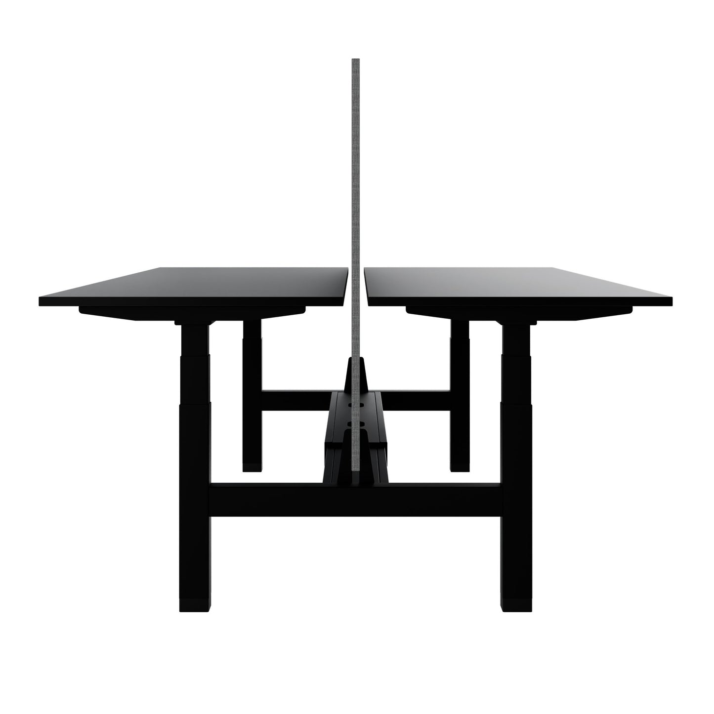 Bureau TELDRA Pro Team | 1600-1800 mm, réglable en hauteur électriquement, noir