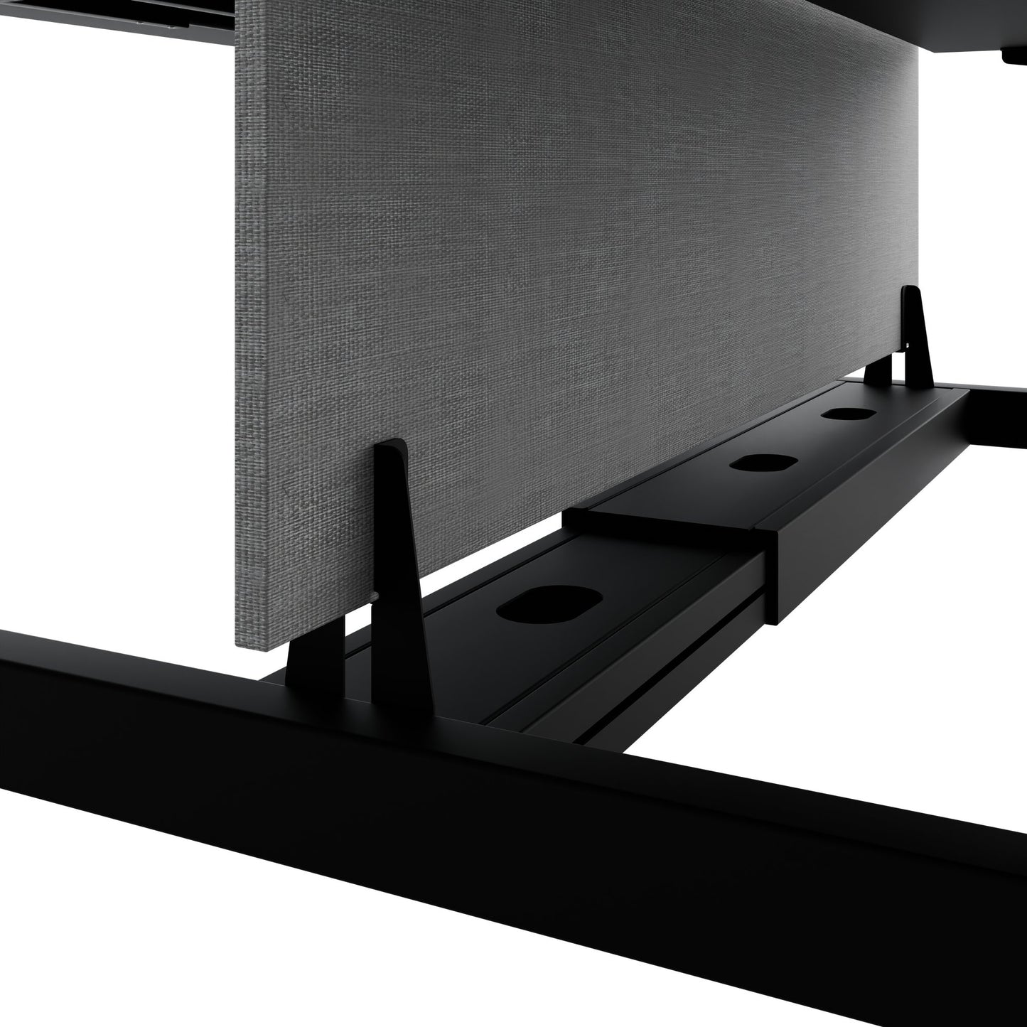 Bureau TELDRA Pro Team | 1600-1800 mm, réglable en hauteur électriquement, noir