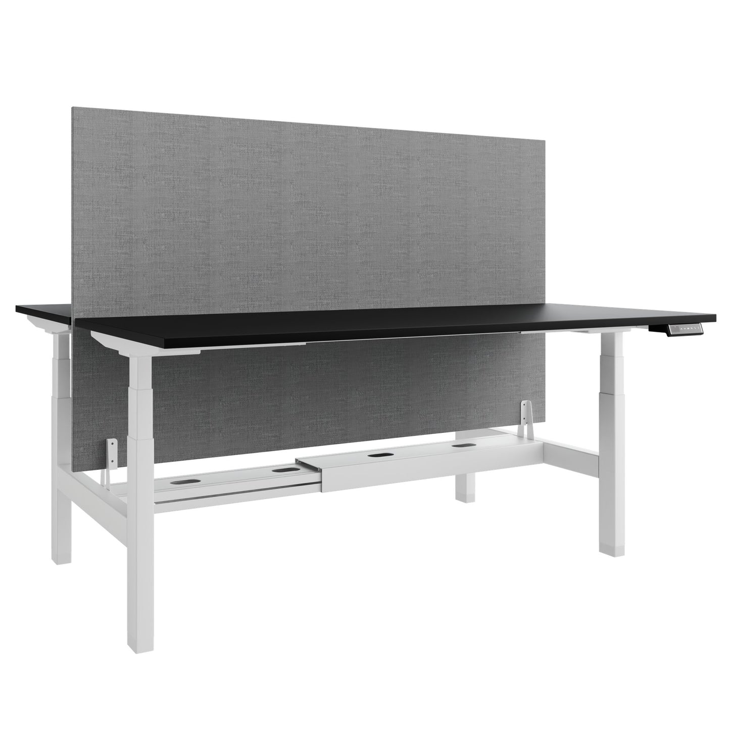 Bureau TELDRA Pro Team | 1600-1800 mm, réglable en hauteur électriquement, noir