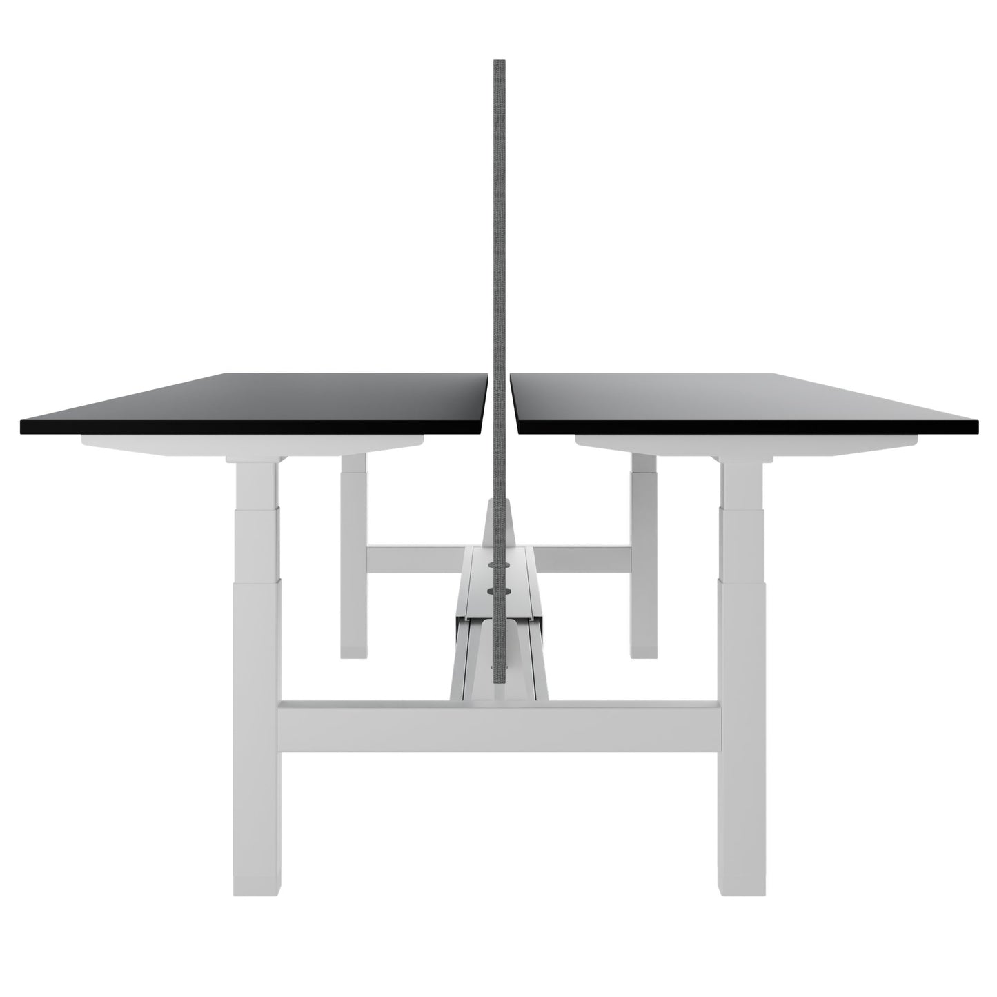 Bureau TELDRA Pro Team | 1600-1800 mm, réglable en hauteur électriquement, noir