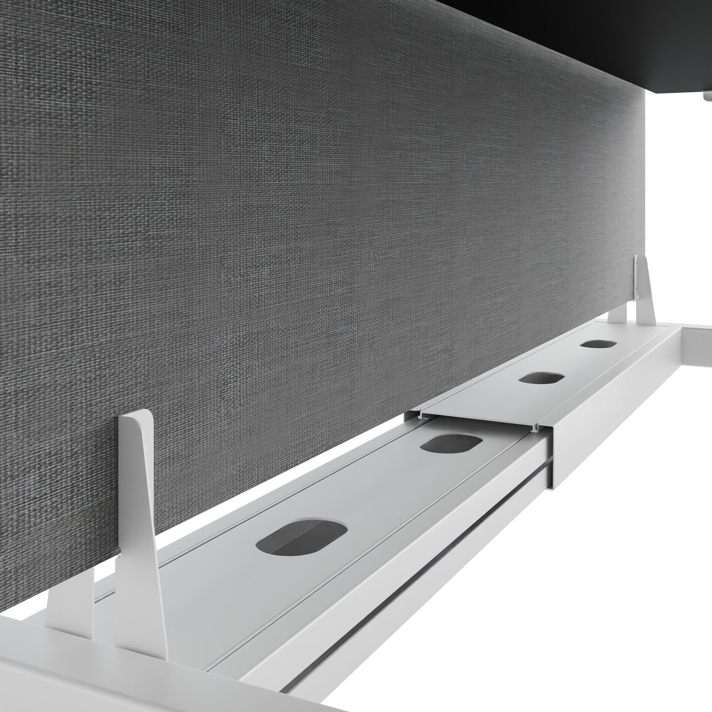 Bureau TELDRA Pro Team | 1600-1800 mm, réglable en hauteur électriquement, noir