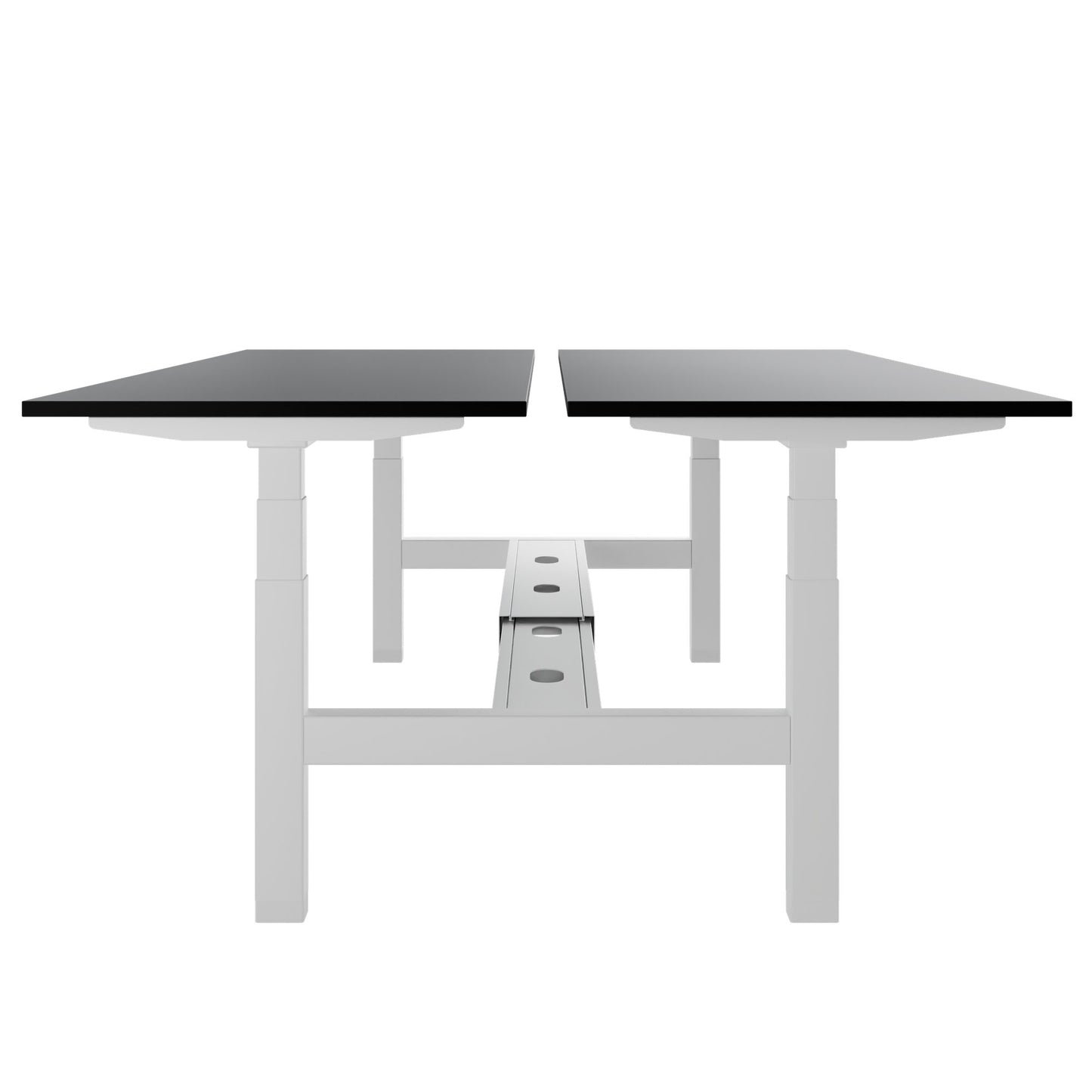 Bureau TELDRA Pro Team | 1600-1800 mm, réglable en hauteur électriquement, noir