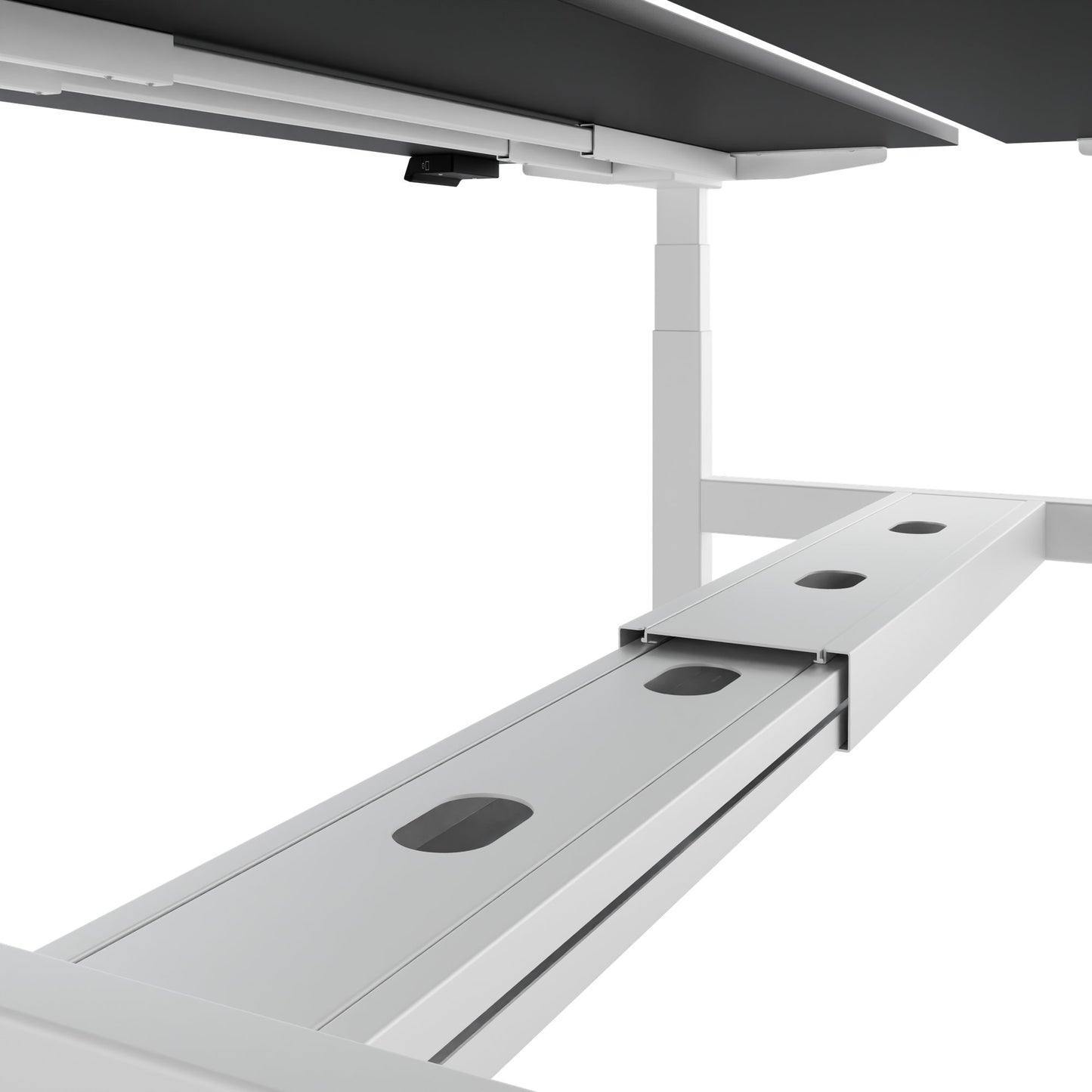 Bureau TELDRA Pro Team | 1600-1800 mm, réglable en hauteur électriquement, noir