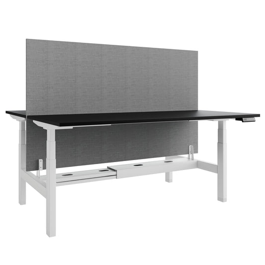 TELDRA Pro Team Desk | 1600-1800 mm, electrically height-adjustable, black
