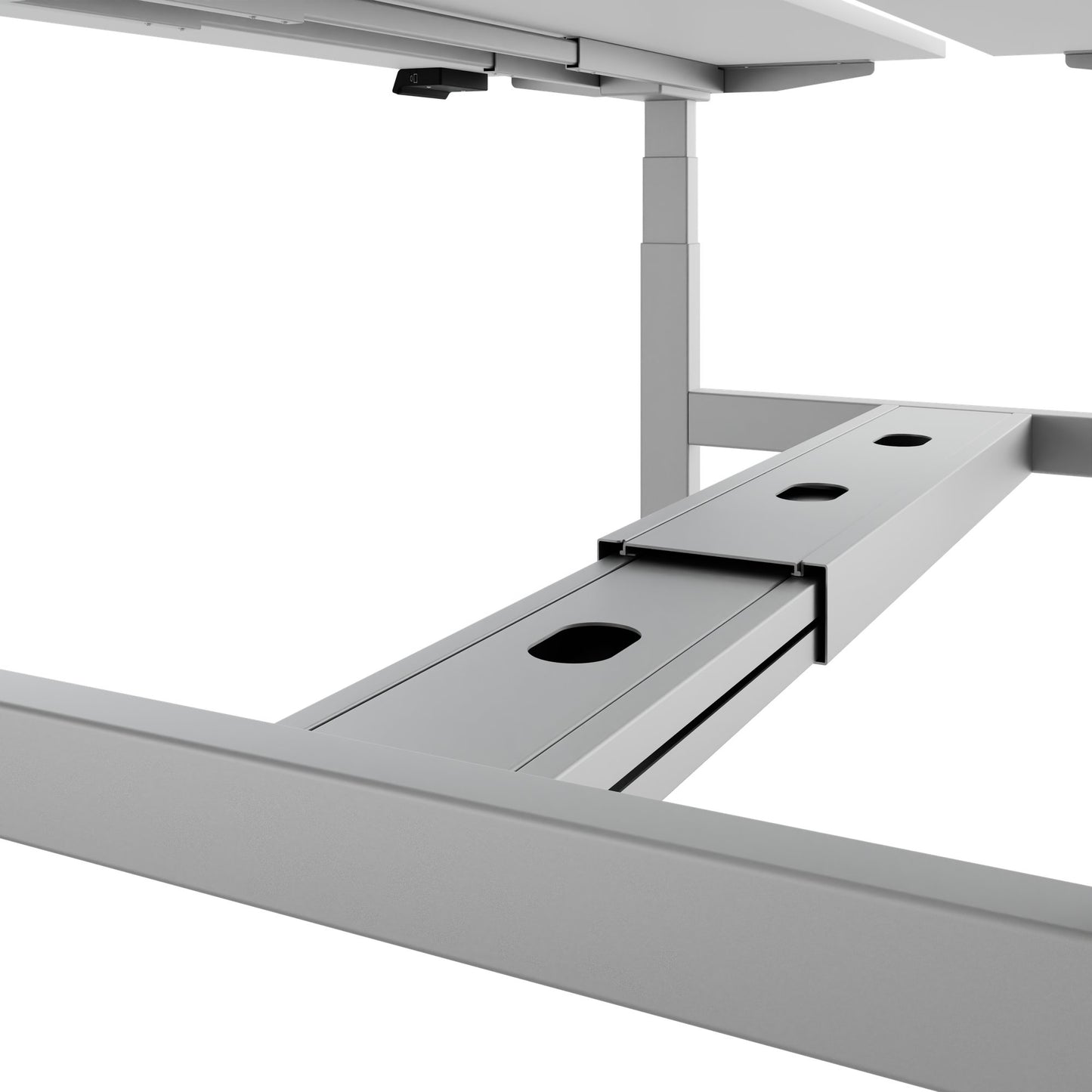 Bureau TELDRA Pro Team | 1600-1800 mm, réglable en hauteur électriquement, blanc