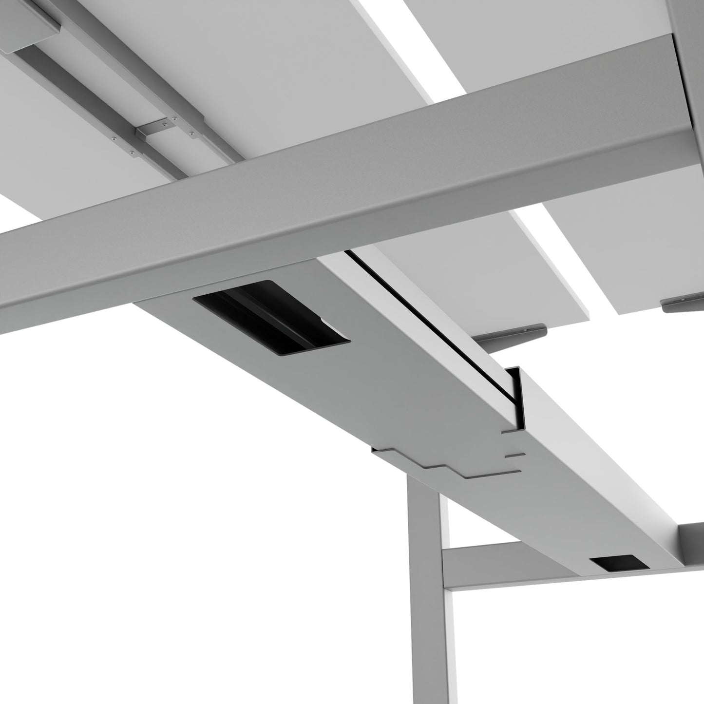 Bureau TELDRA Pro Team | 1600-1800 mm, réglable en hauteur électriquement, blanc