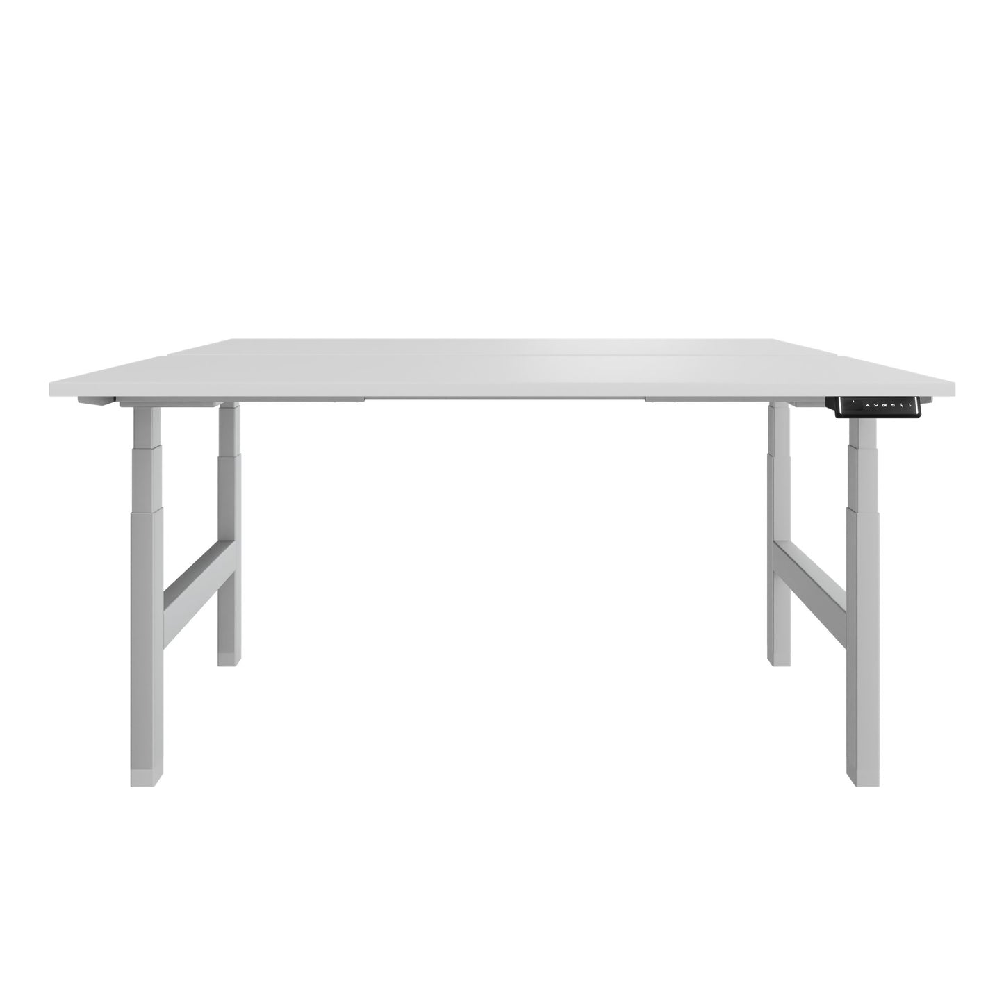 Bureau TELDRA Pro Team | 1600-1800 mm, réglable en hauteur électriquement, blanc