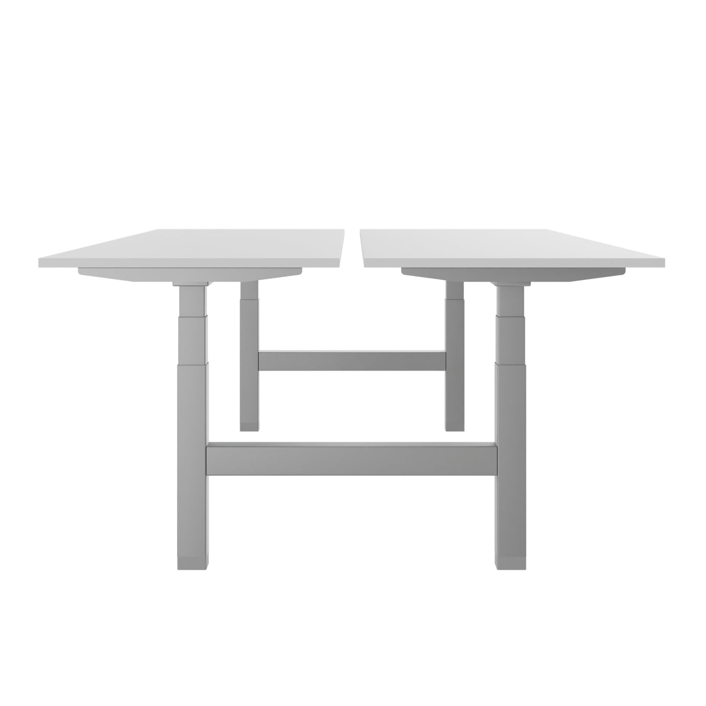 Bureau TELDRA Pro Team | 1600-1800 mm, réglable en hauteur électriquement, blanc