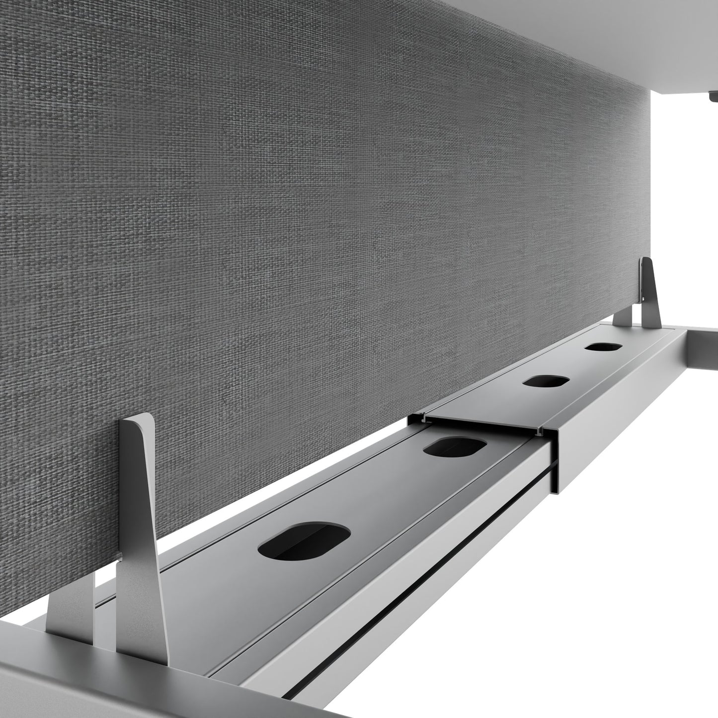 Bureau TELDRA Pro Team | 1600-1800 mm, réglable en hauteur électriquement, blanc