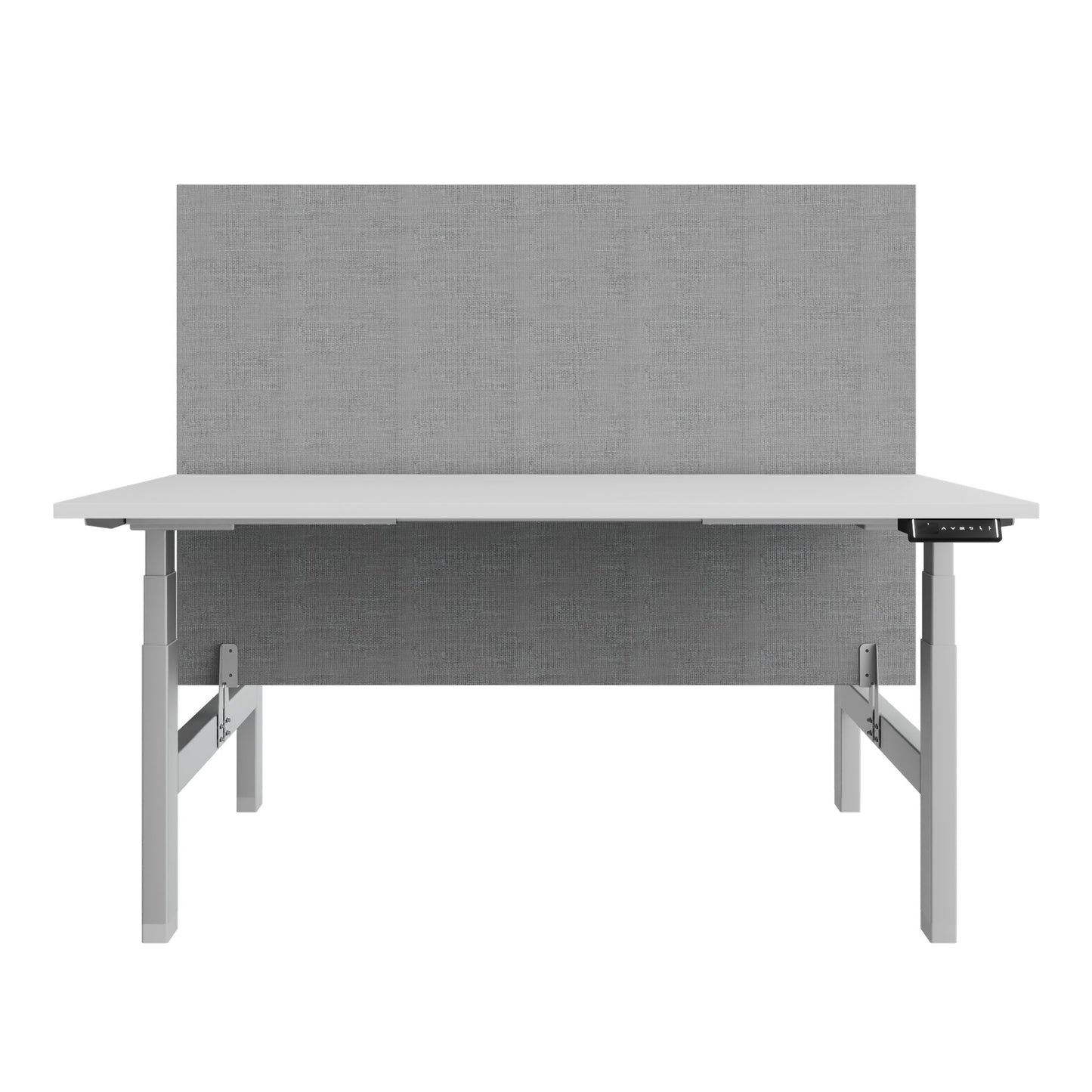 Bureau TELDRA Pro Team | 1600-1800 mm, réglable en hauteur électriquement, blanc