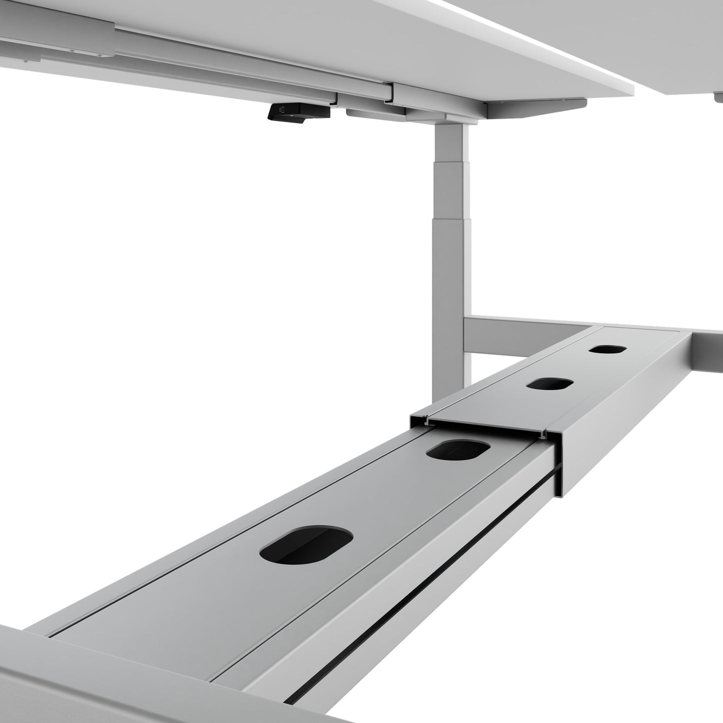 Bureau TELDRA Pro Team | 1600-1800 mm, réglable en hauteur électriquement, blanc