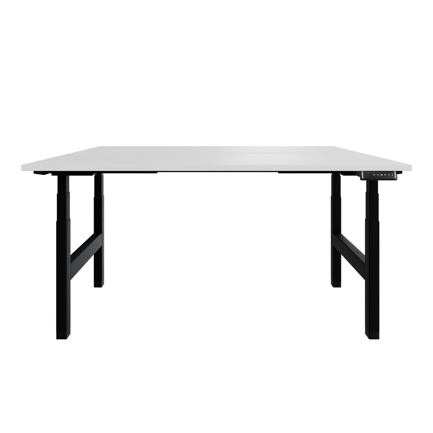 Bureau TELDRA Pro Team | 1600-1800 mm, réglable en hauteur électriquement, blanc