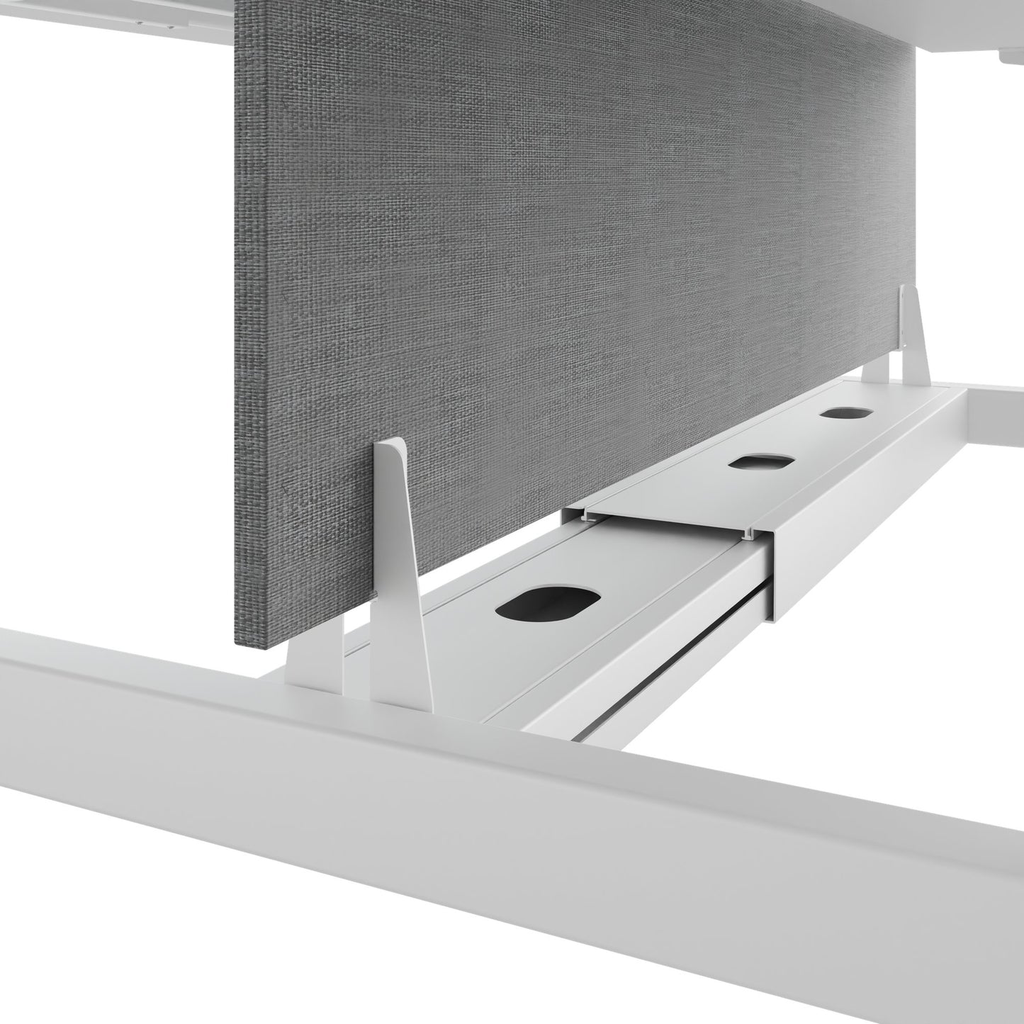 Bureau TELDRA Pro Team | 1600-1800 mm, réglable en hauteur électriquement, blanc