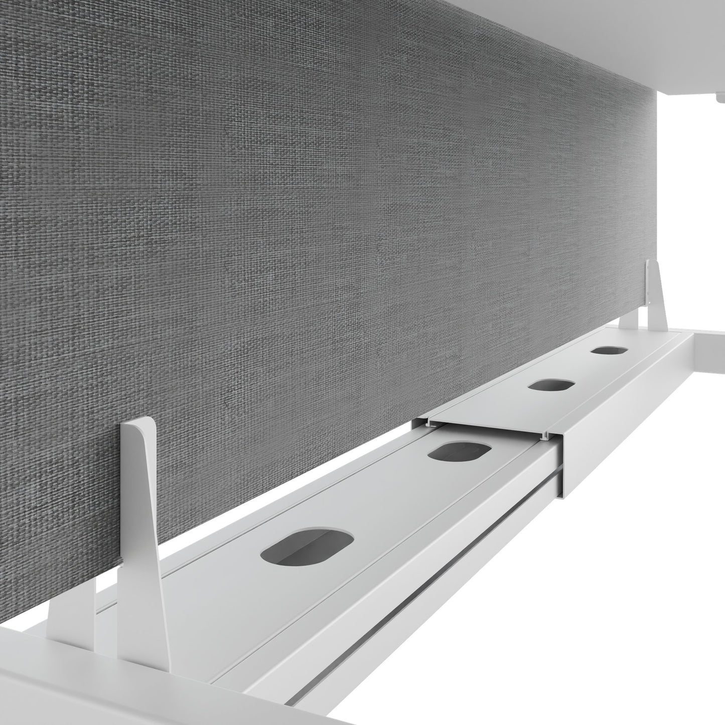 Bureau TELDRA Pro Team | 1600-1800 mm, réglable en hauteur électriquement, blanc