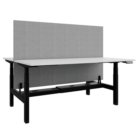 TELDRA Pro Team Desk | 1600-1800 mm, electrically height-adjustable, white