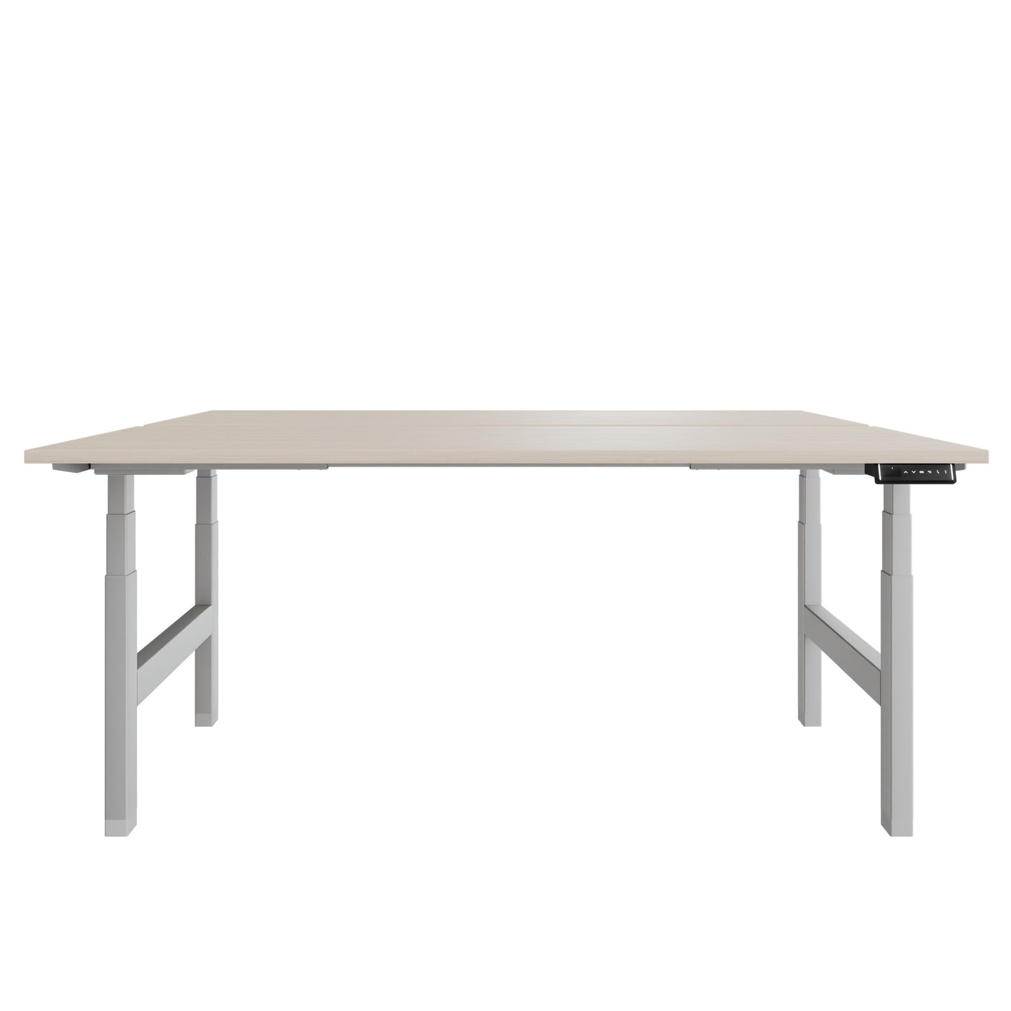 TELDRA Pro Team-Schreibtisch | 1600-1800 mm, elektrisch höhenverstellbar, Sandesche