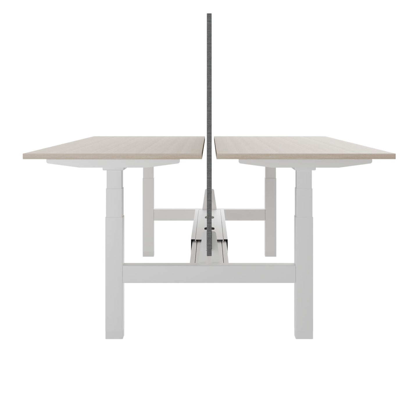 TELDRA Pro Team-Schreibtisch | 1600-1800 mm, elektrisch höhenverstellbar, Sandesche