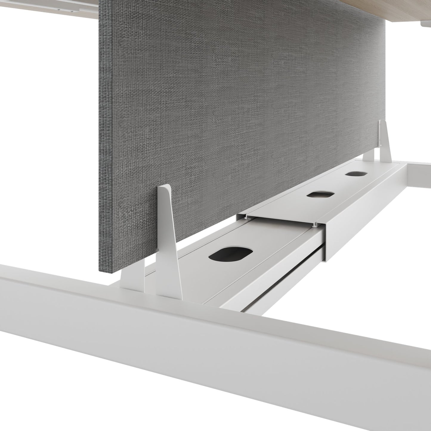 TELDRA Pro Team-Schreibtisch | 1600-1800 mm, elektrisch höhenverstellbar, Sandesche