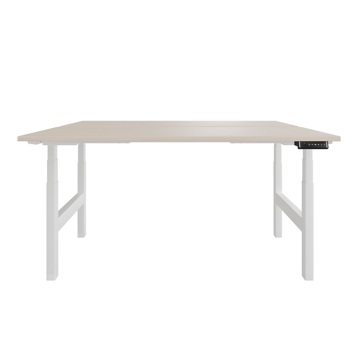 TELDRA Pro Team-Schreibtisch | 1600-1800 mm, elektrisch höhenverstellbar, Sandesche