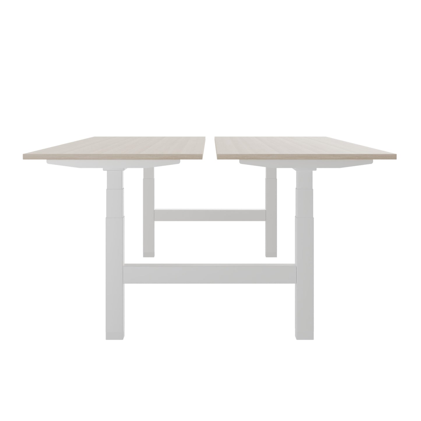 TELDRA Pro Team-Schreibtisch | 1600-1800 mm, elektrisch höhenverstellbar, Sandesche