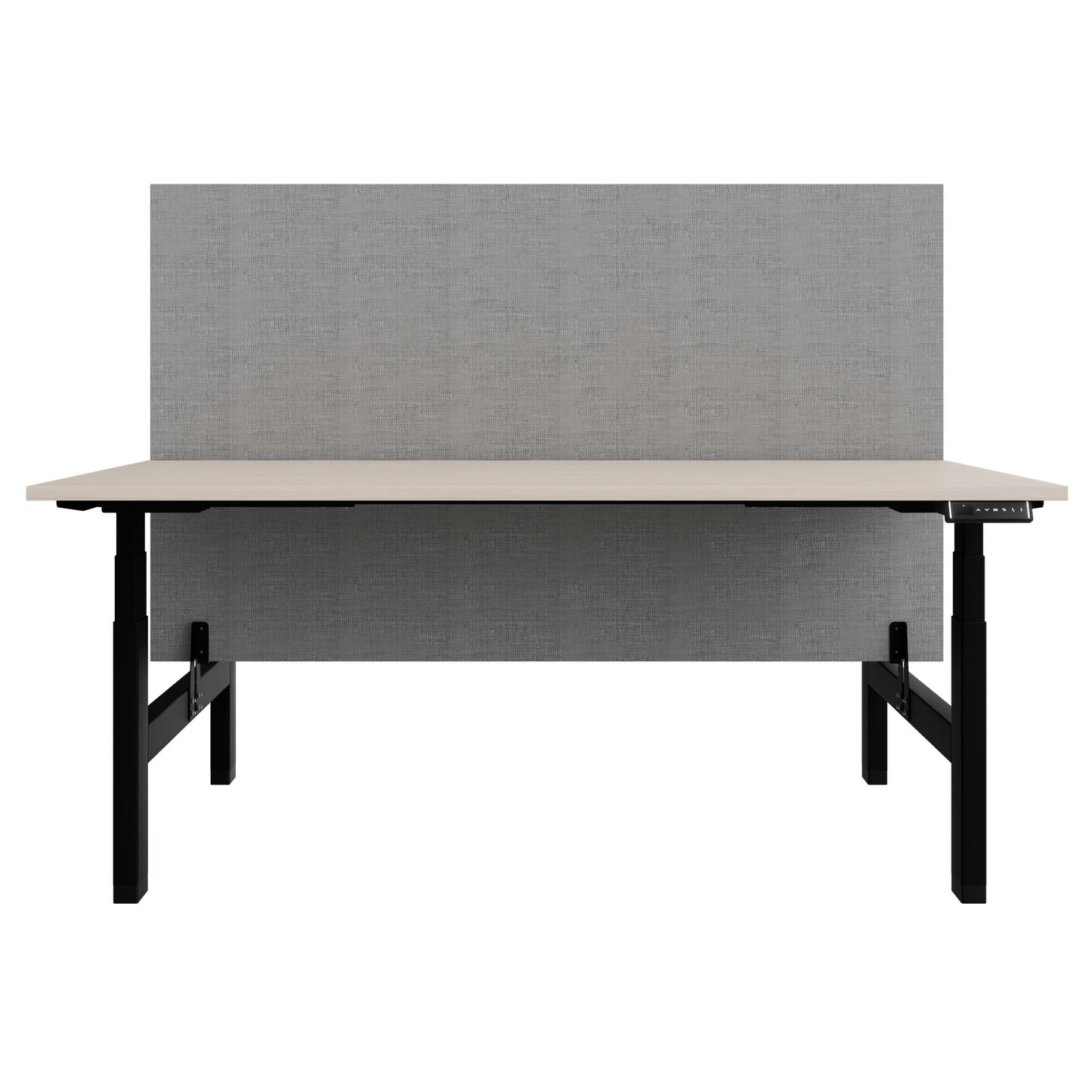 TELDRA Pro Team-Schreibtisch | 1600-1800 mm, elektrisch höhenverstellbar, Sandesche