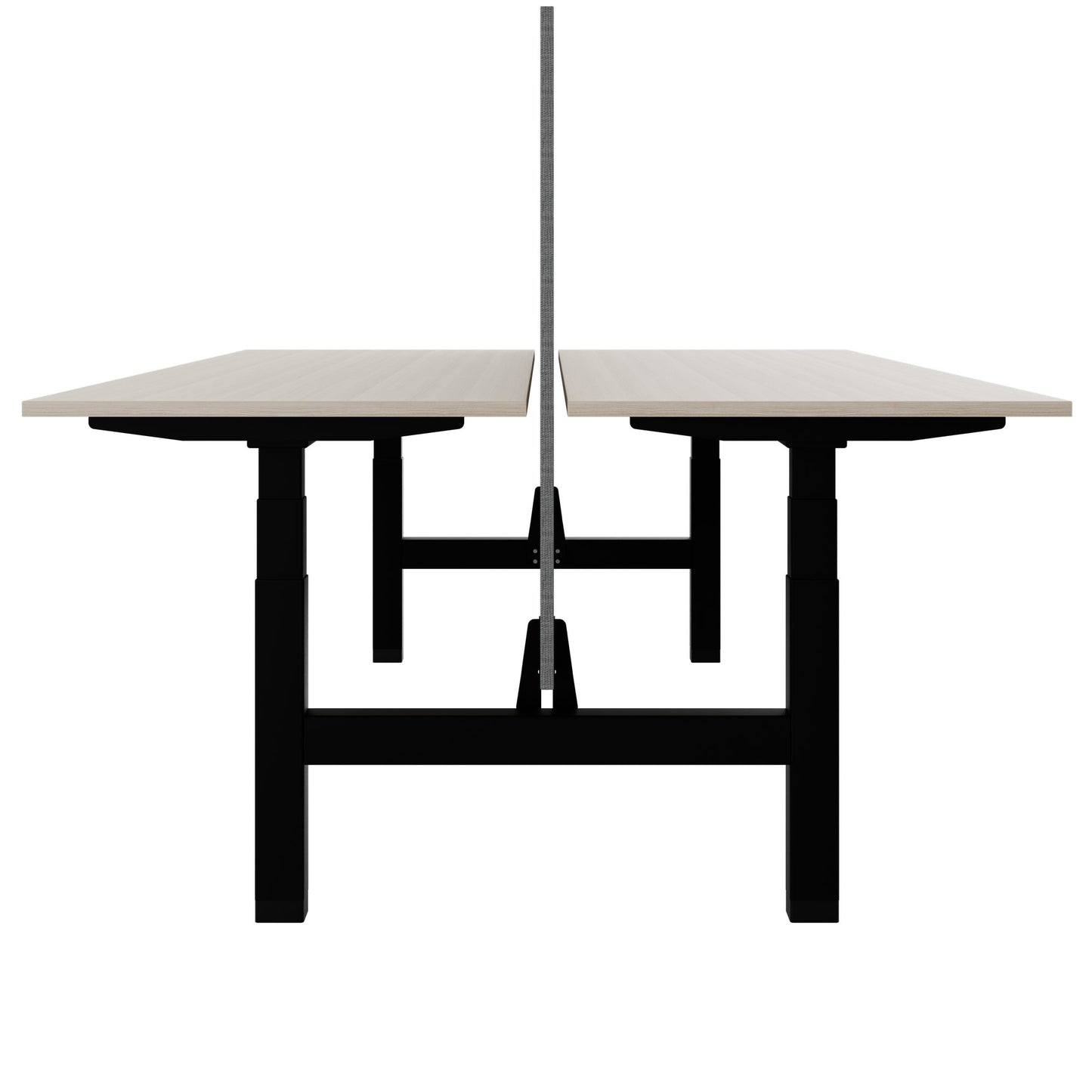 TELDRA Pro Team-Schreibtisch | 1600-1800 mm, elektrisch höhenverstellbar, Sandesche