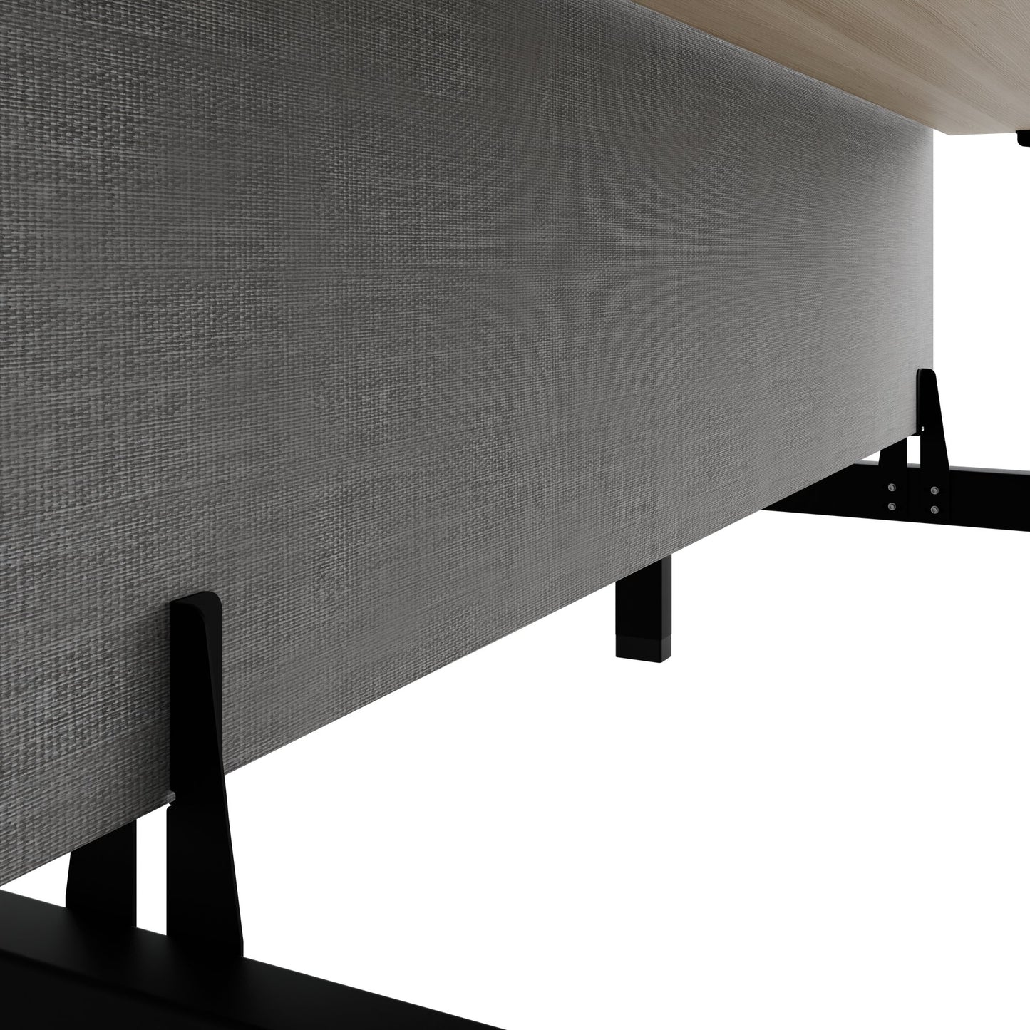 TELDRA Pro Team-Schreibtisch | 1600-1800 mm, elektrisch höhenverstellbar, Sandesche