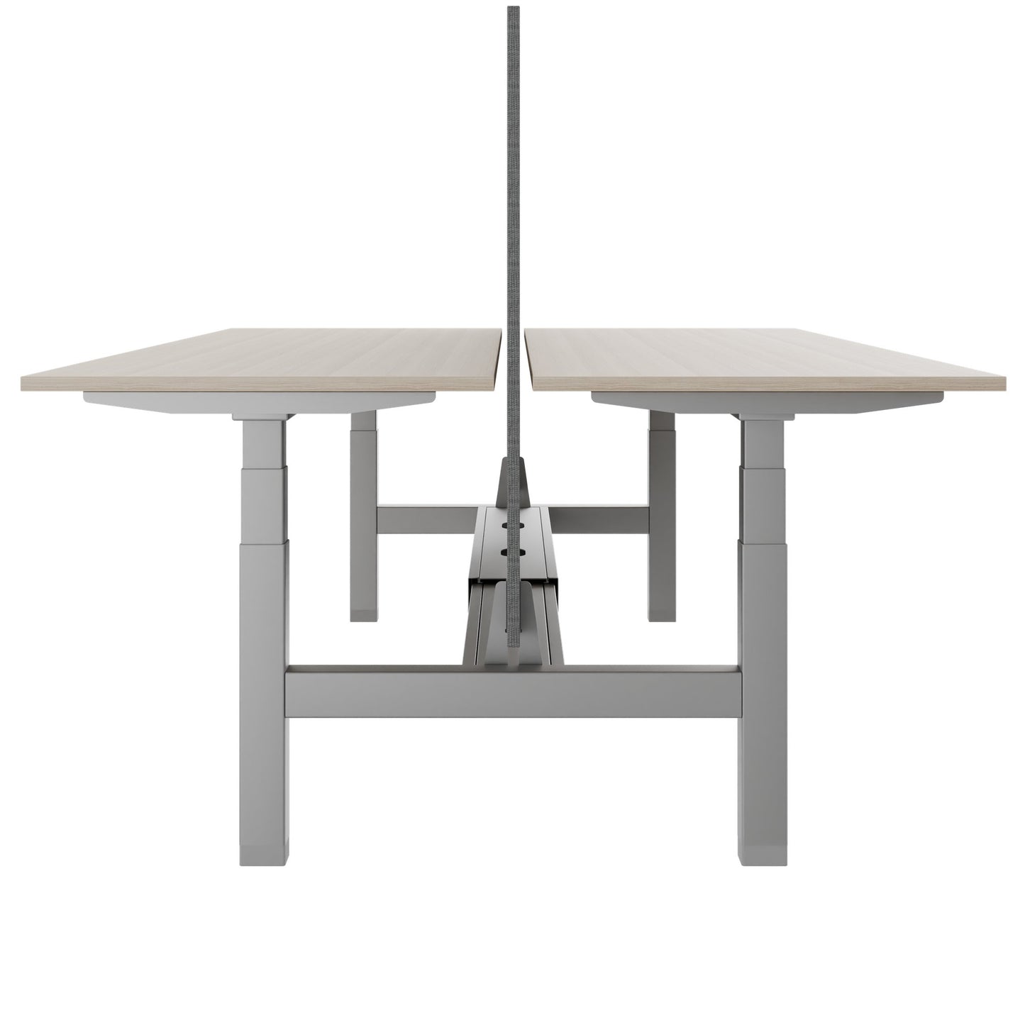 TELDRA Pro Team-Schreibtisch | 1600-1800 mm, elektrisch höhenverstellbar, Sandesche