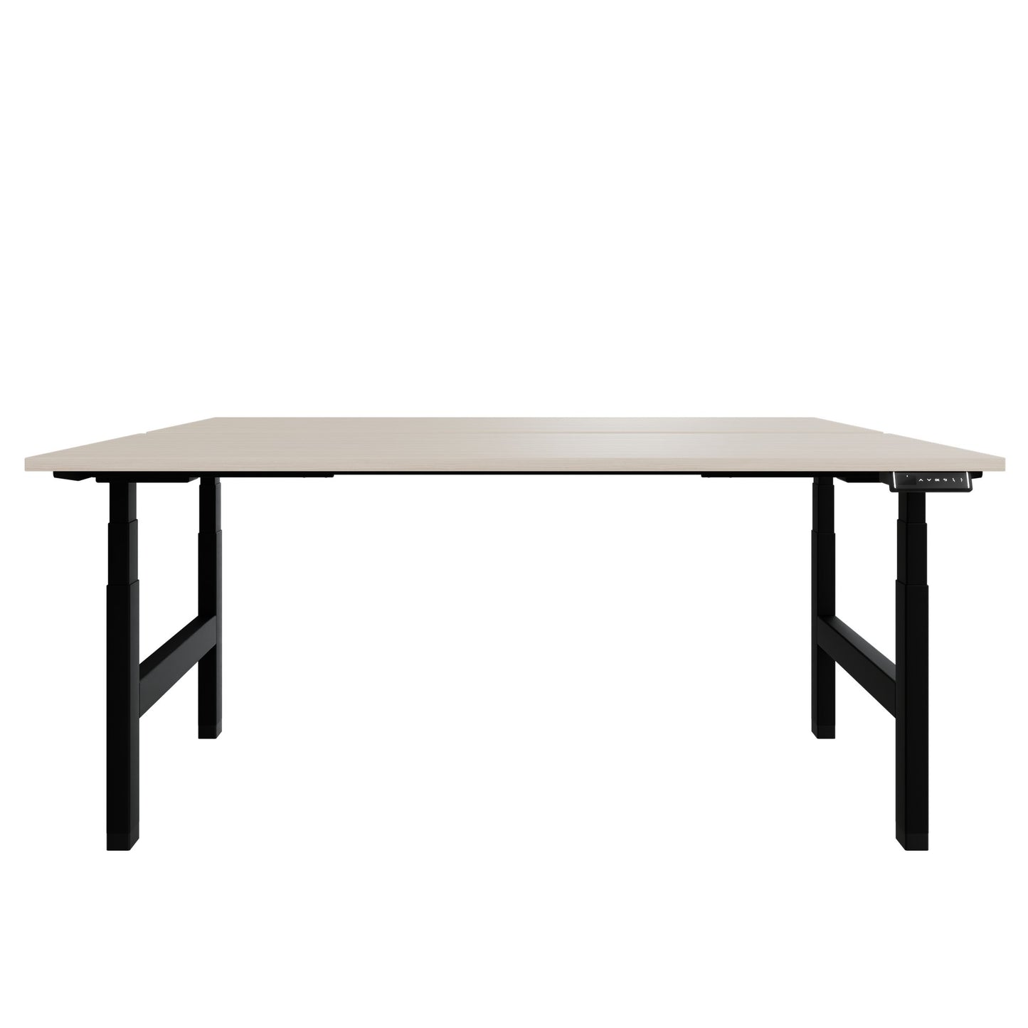 TELDRA Pro Team-Schreibtisch | 1600-1800 mm, elektrisch höhenverstellbar, Sandesche