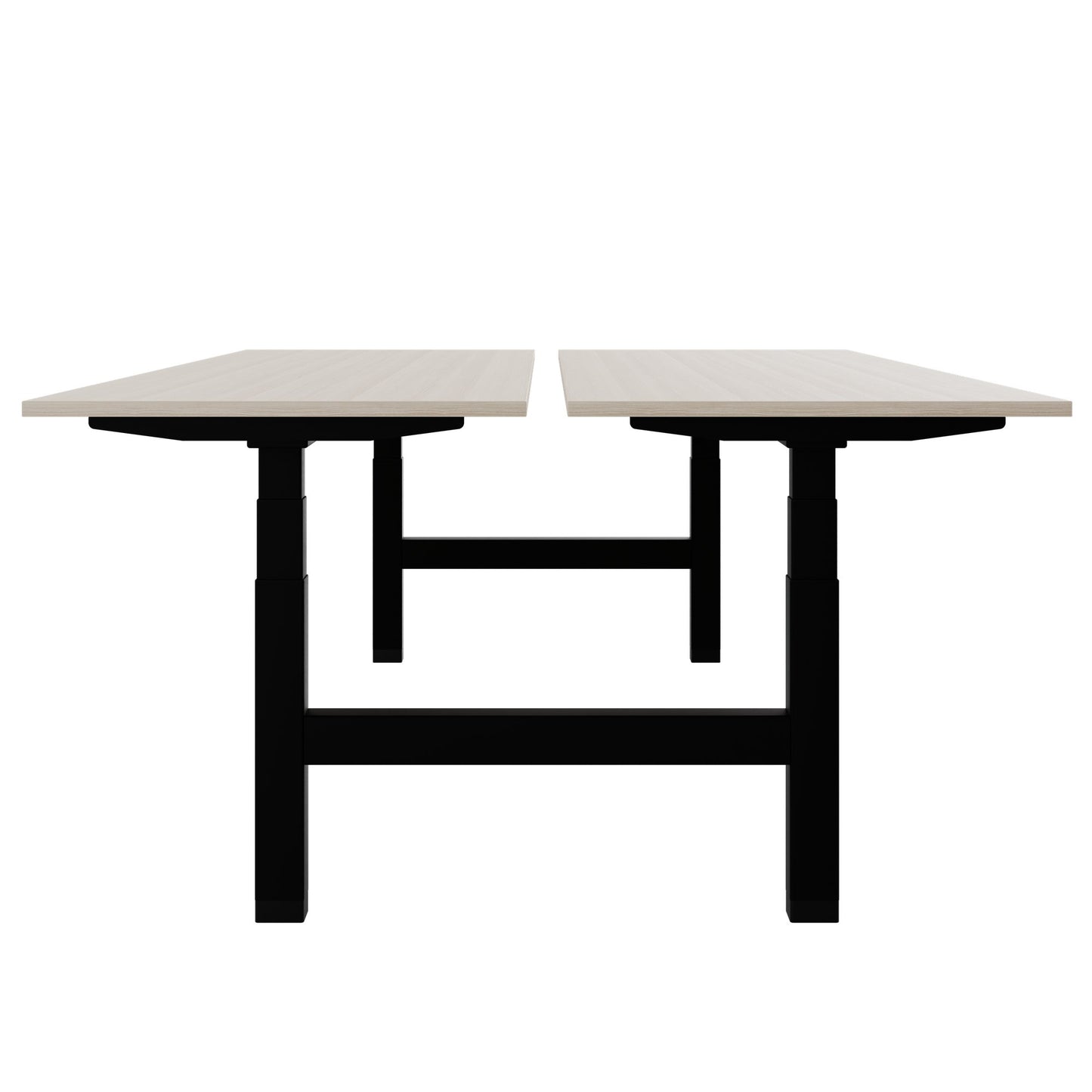 TELDRA Pro Team-Schreibtisch | 1600-1800 mm, elektrisch höhenverstellbar, Sandesche