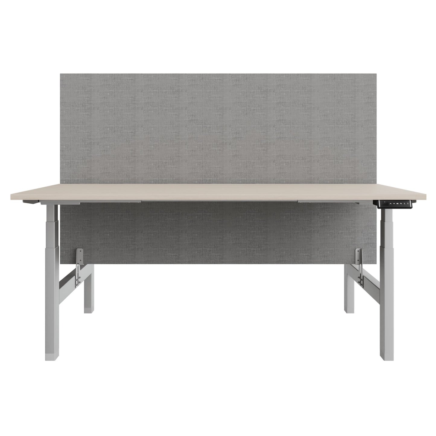 TELDRA Pro Team-Schreibtisch | 1600-1800 mm, elektrisch höhenverstellbar, Sandesche