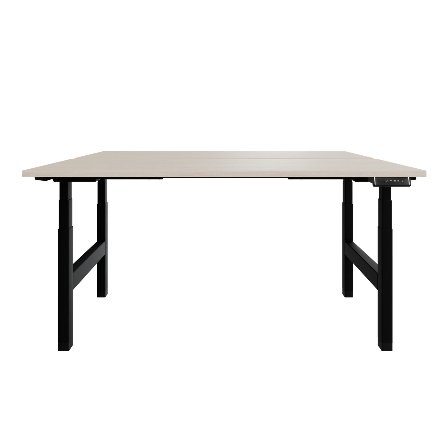 TELDRA Pro Team-Schreibtisch | 1600-1800 mm, elektrisch höhenverstellbar, Sandesche