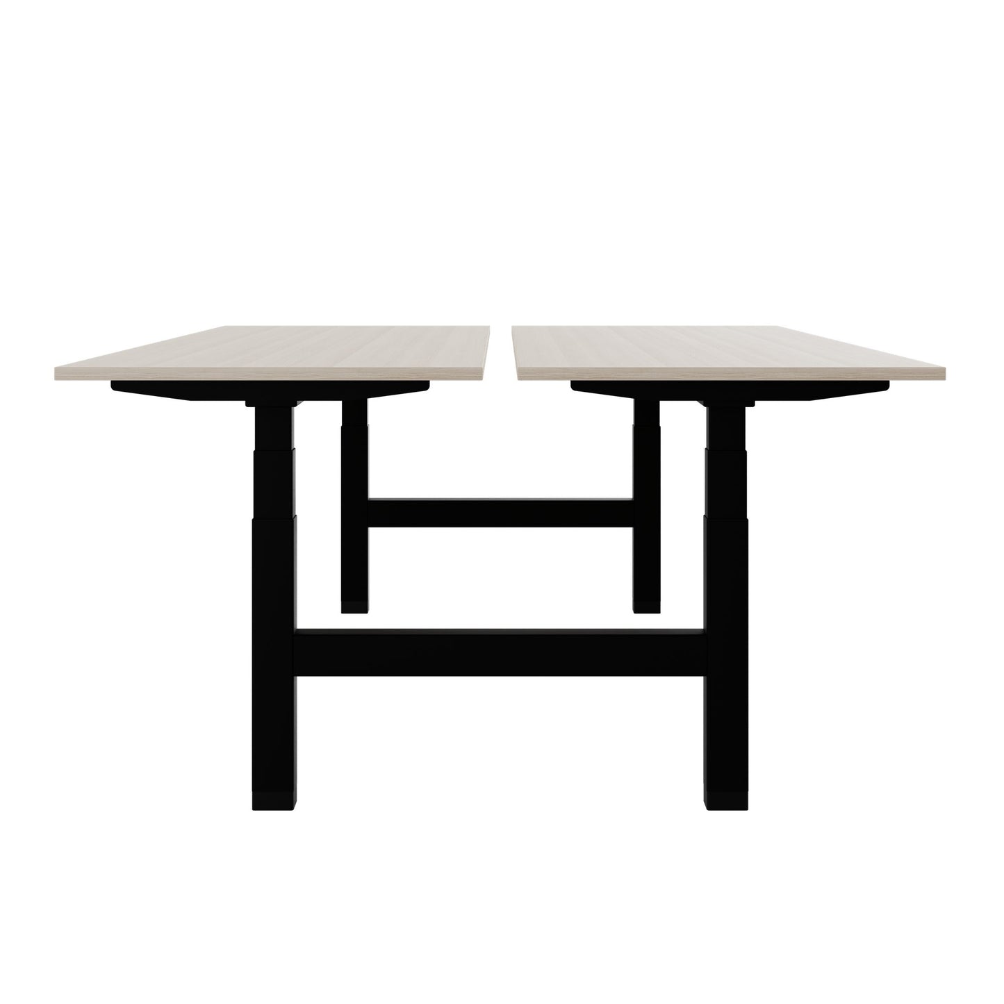 TELDRA Pro Team-Schreibtisch | 1600-1800 mm, elektrisch höhenverstellbar, Sandesche