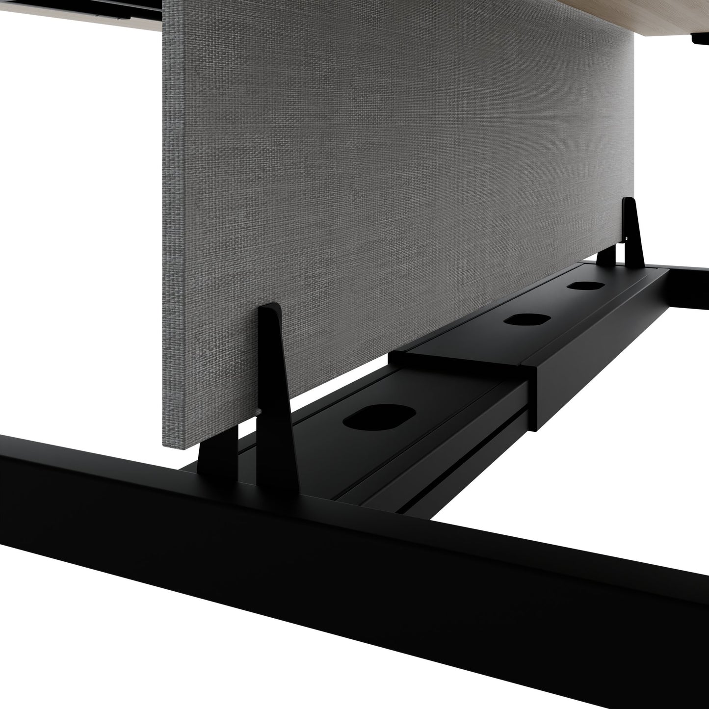 TELDRA Pro Team-Schreibtisch | 1600-1800 mm, elektrisch höhenverstellbar, Sandesche