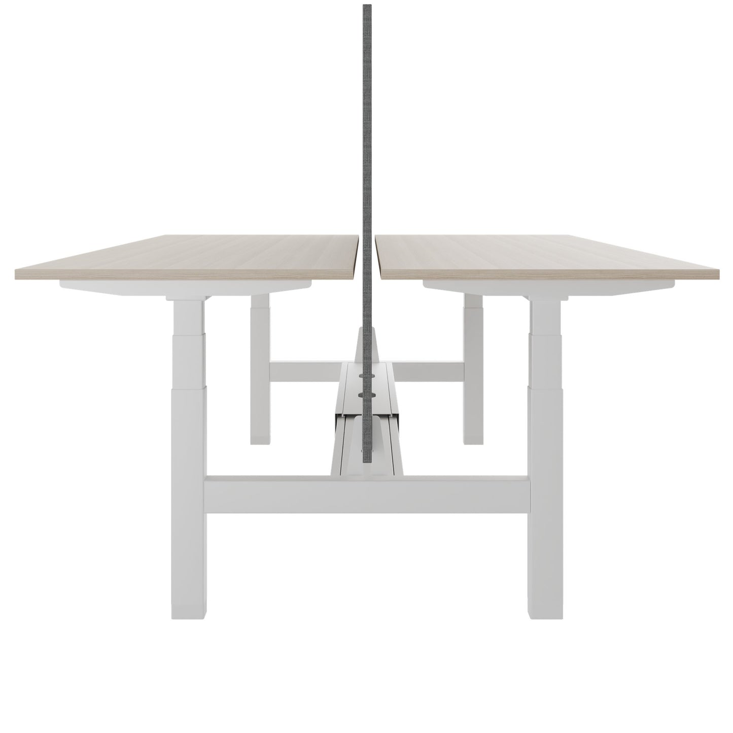 TELDRA Pro Team-Schreibtisch | 1600-1800 mm, elektrisch höhenverstellbar, Sandesche