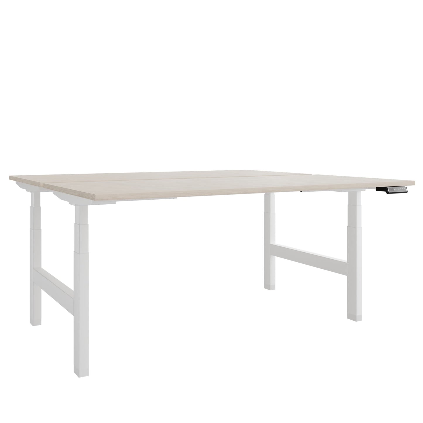 TELDRA Pro Team-Schreibtisch | 1600-1800 mm, elektrisch höhenverstellbar, Sandesche