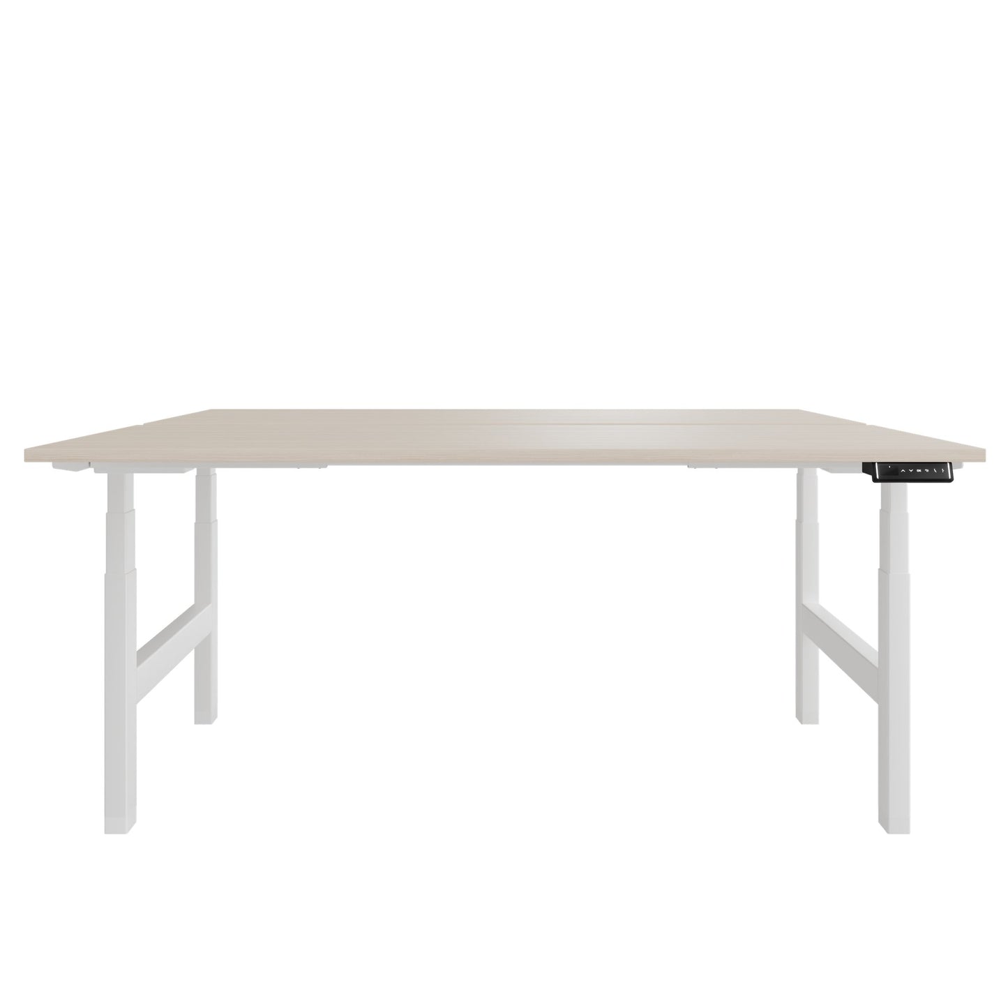 TELDRA Pro Team-Schreibtisch | 1600-1800 mm, elektrisch höhenverstellbar, Sandesche