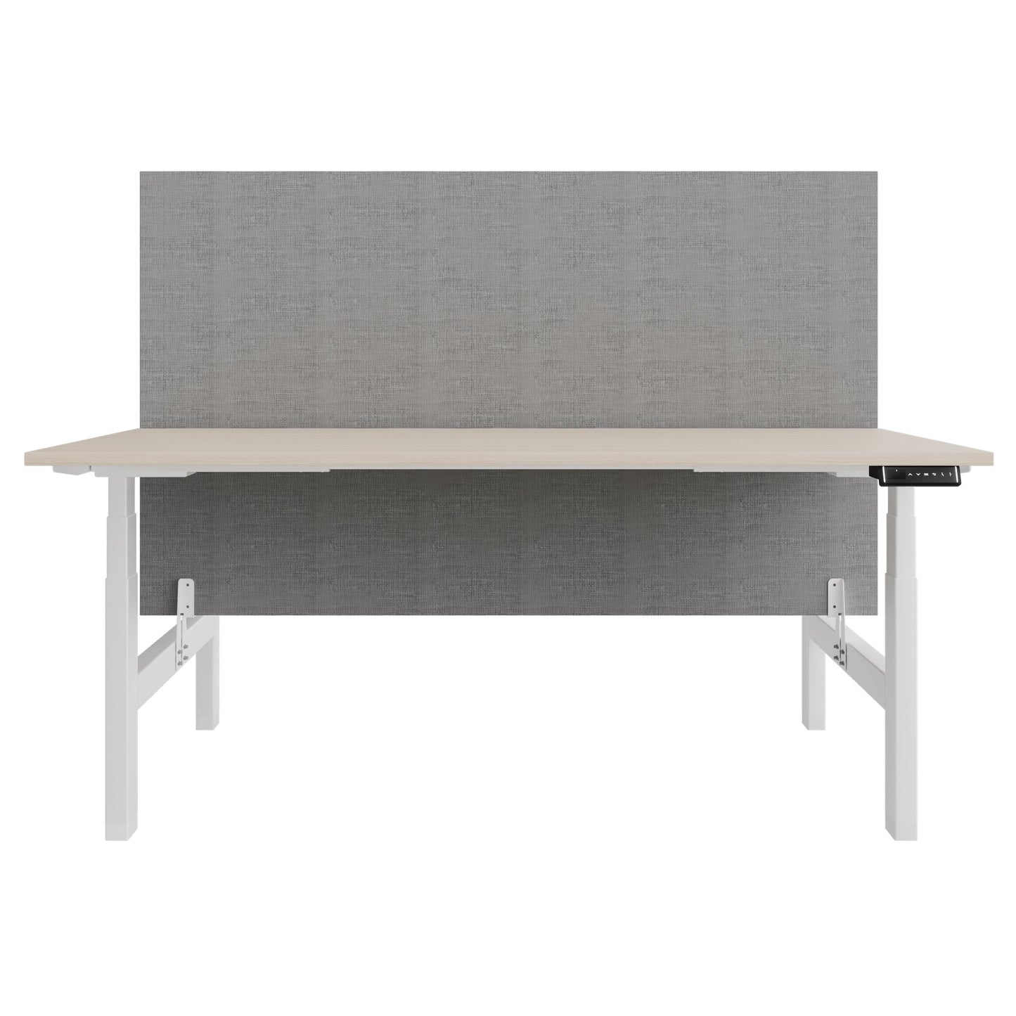 TELDRA Pro Team-Schreibtisch | 1600-1800 mm, elektrisch höhenverstellbar, Sandesche