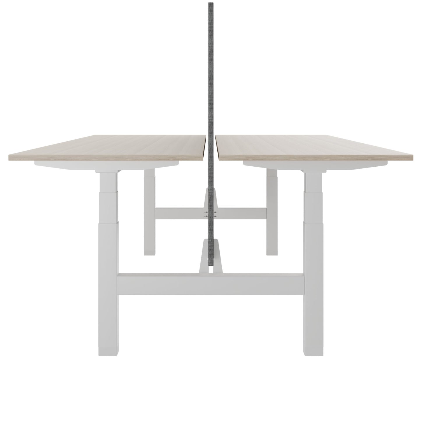 TELDRA Pro Team-Schreibtisch | 1600-1800 mm, elektrisch höhenverstellbar, Sandesche