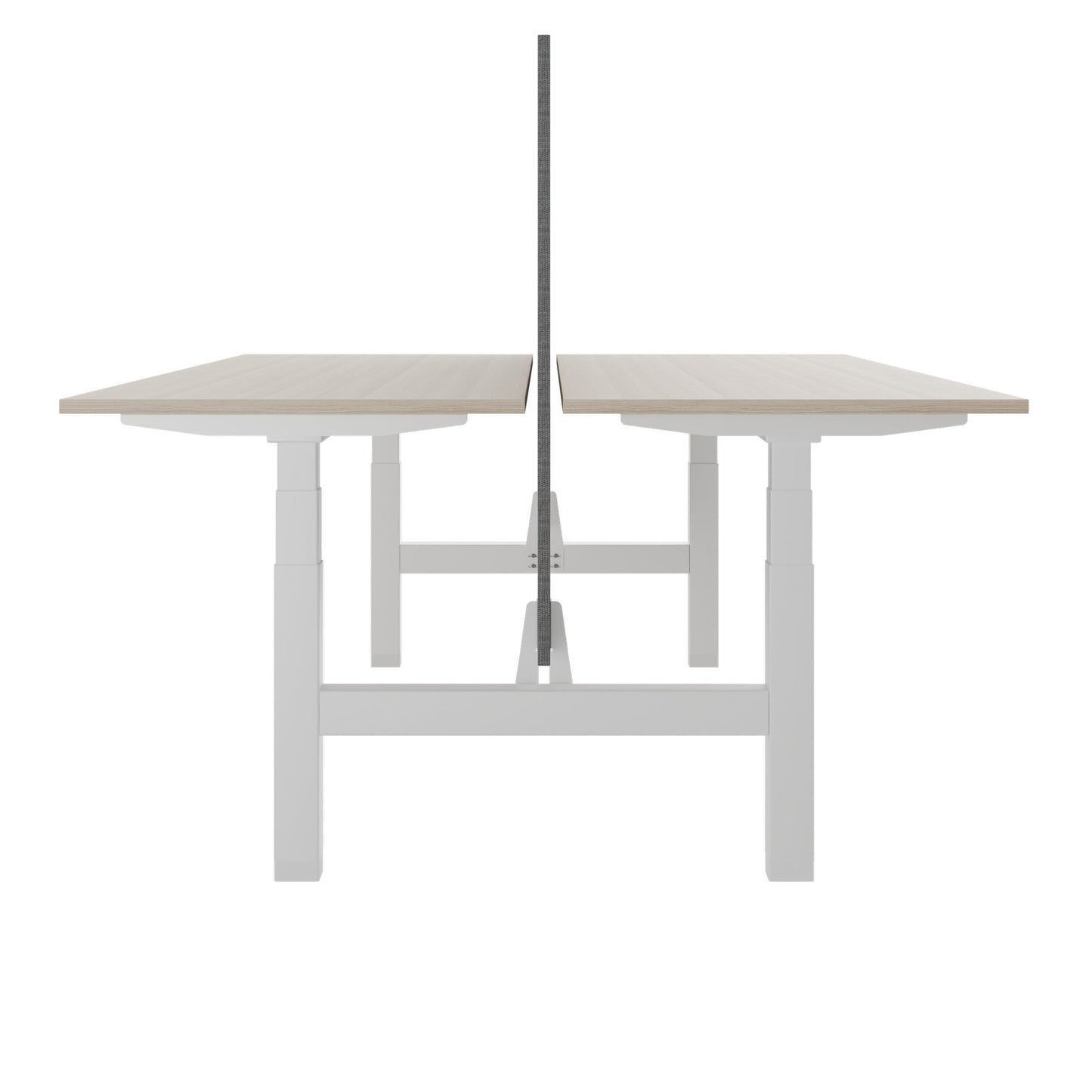 TELDRA Pro Team-Schreibtisch | 1600-1800 mm, elektrisch höhenverstellbar, Sandesche