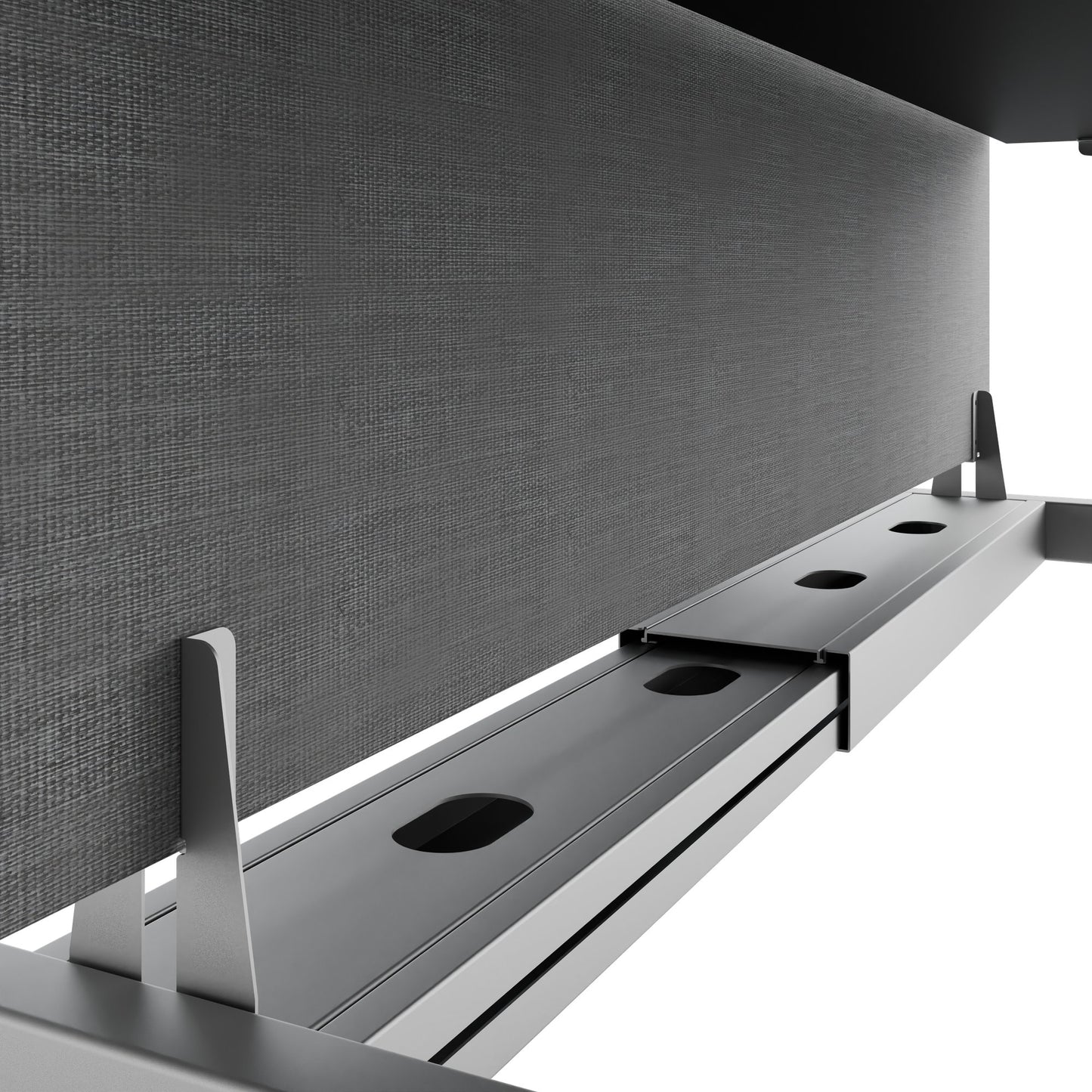 TELDRA Pro Team-Schreibtisch | 1600-1800 mm, elektrisch höhenverstellbar, Schwarz