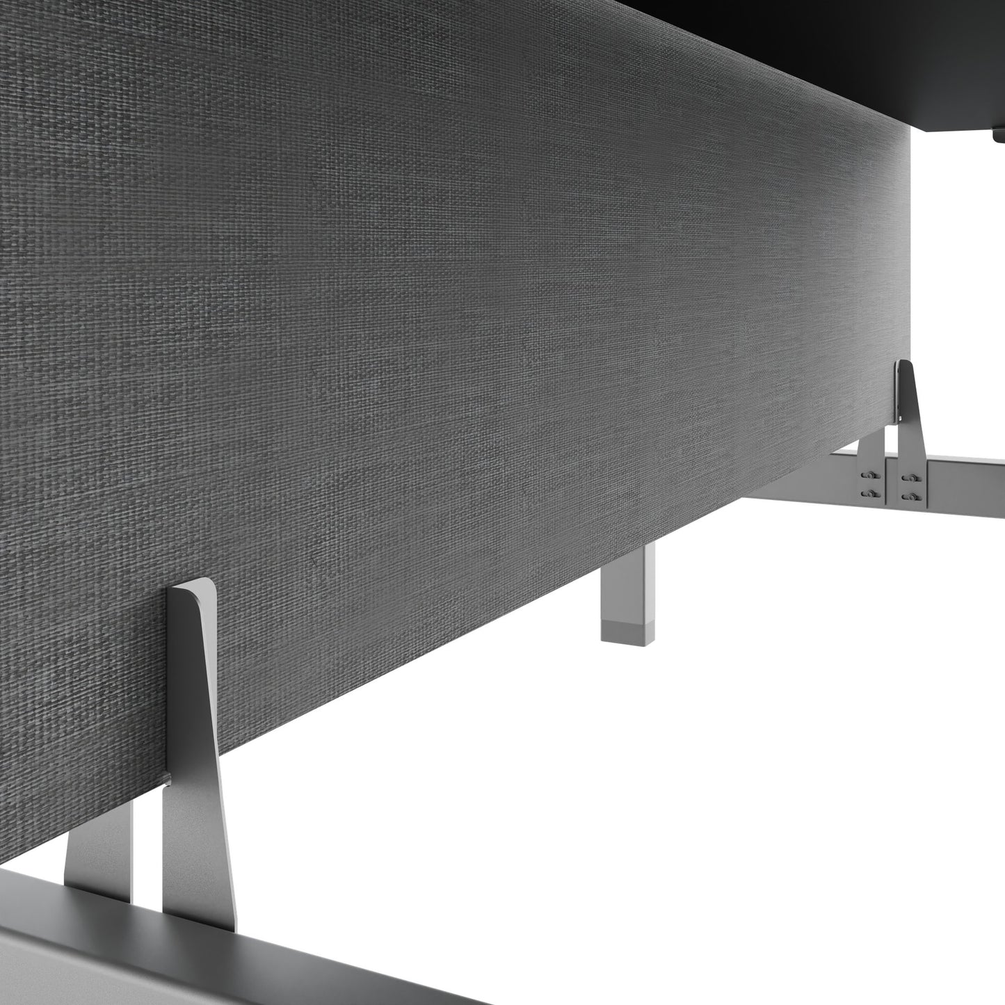 TELDRA Pro Team-Schreibtisch | 1600-1800 mm, elektrisch höhenverstellbar, Schwarz