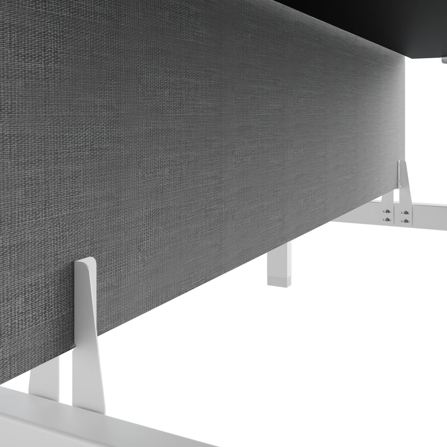 TELDRA Pro Team-Schreibtisch | 1600-1800 mm, elektrisch höhenverstellbar, Schwarz