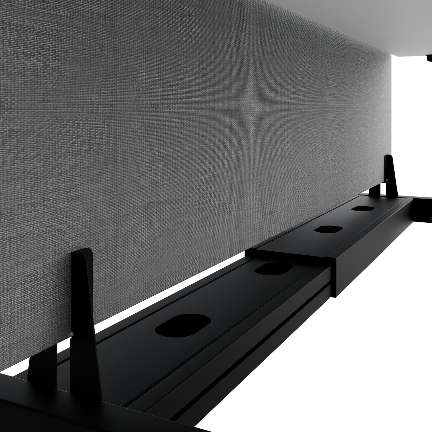 TELDRA Pro Team-Schreibtisch | 1600-1800 mm, elektrisch höhenverstellbar, Weiß