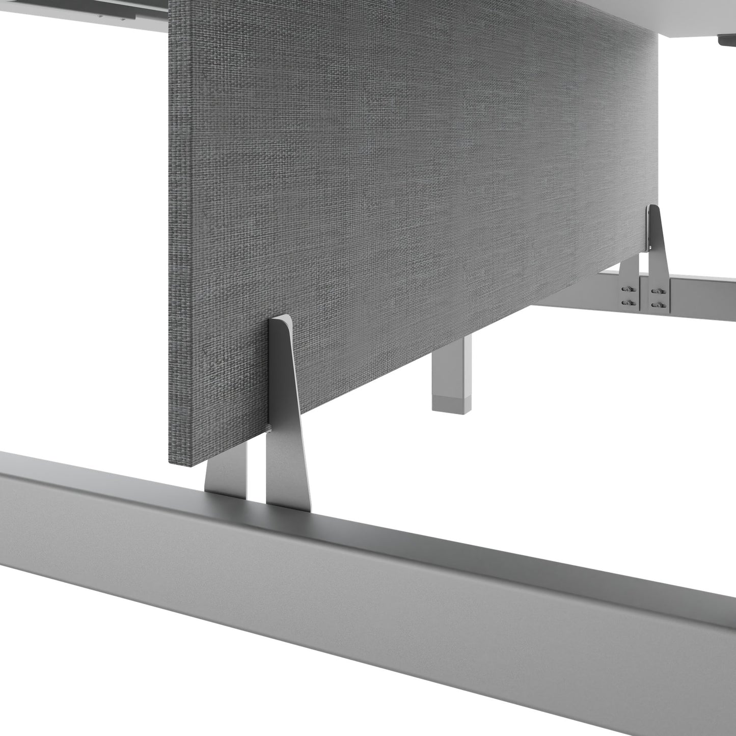 TELDRA Pro Team-Schreibtisch | 1600-1800 mm, elektrisch höhenverstellbar, Weiß