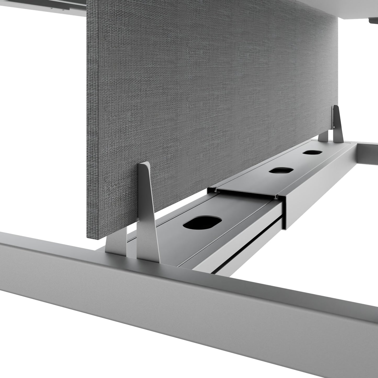 TELDRA Pro Team-Schreibtisch | 1600-1800 mm, elektrisch höhenverstellbar, Weiß