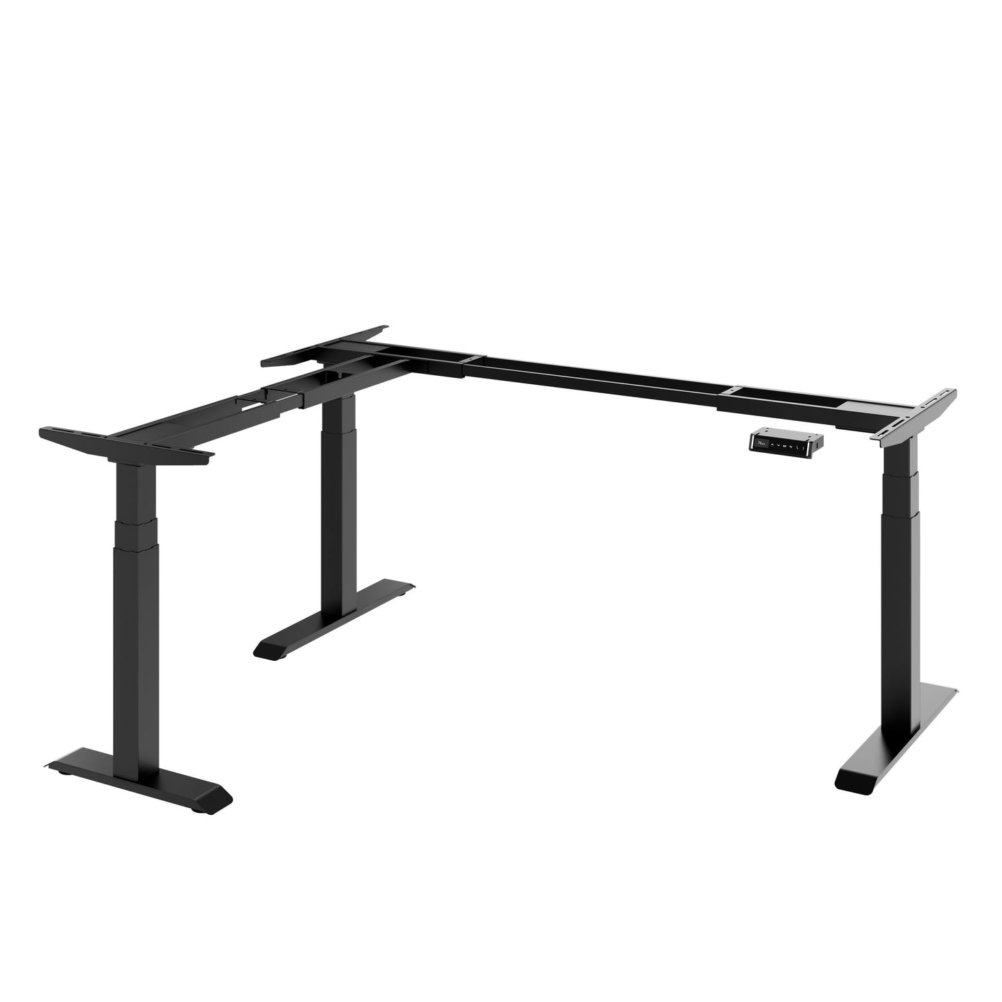 TELDRA Pro Winkelschreibtisch-Gestell | 1075-1801 mm, elektrisch höhenverstellbar